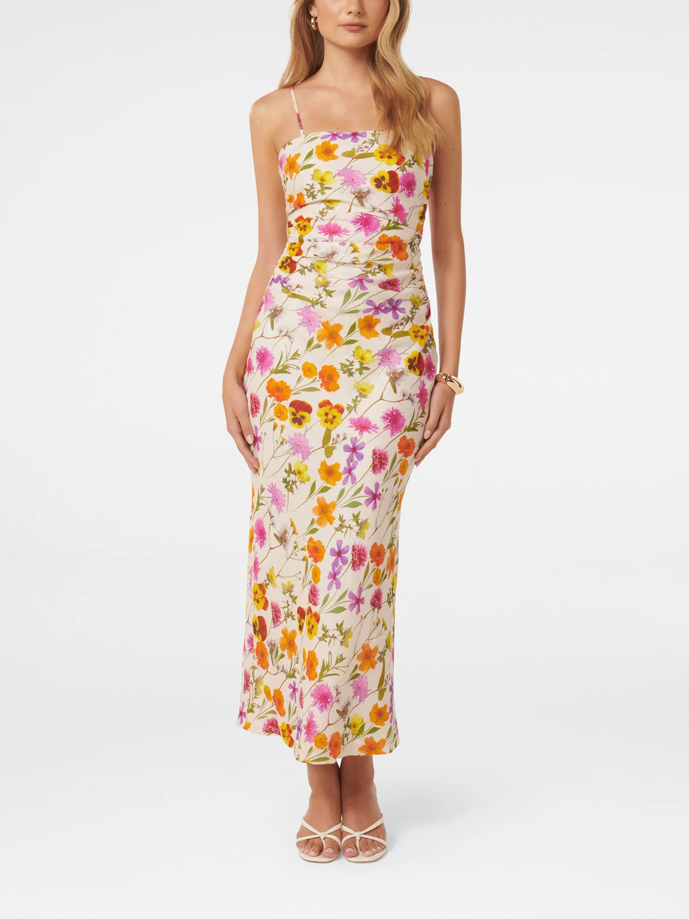 Alana Strappy Midi Dress - Image 2