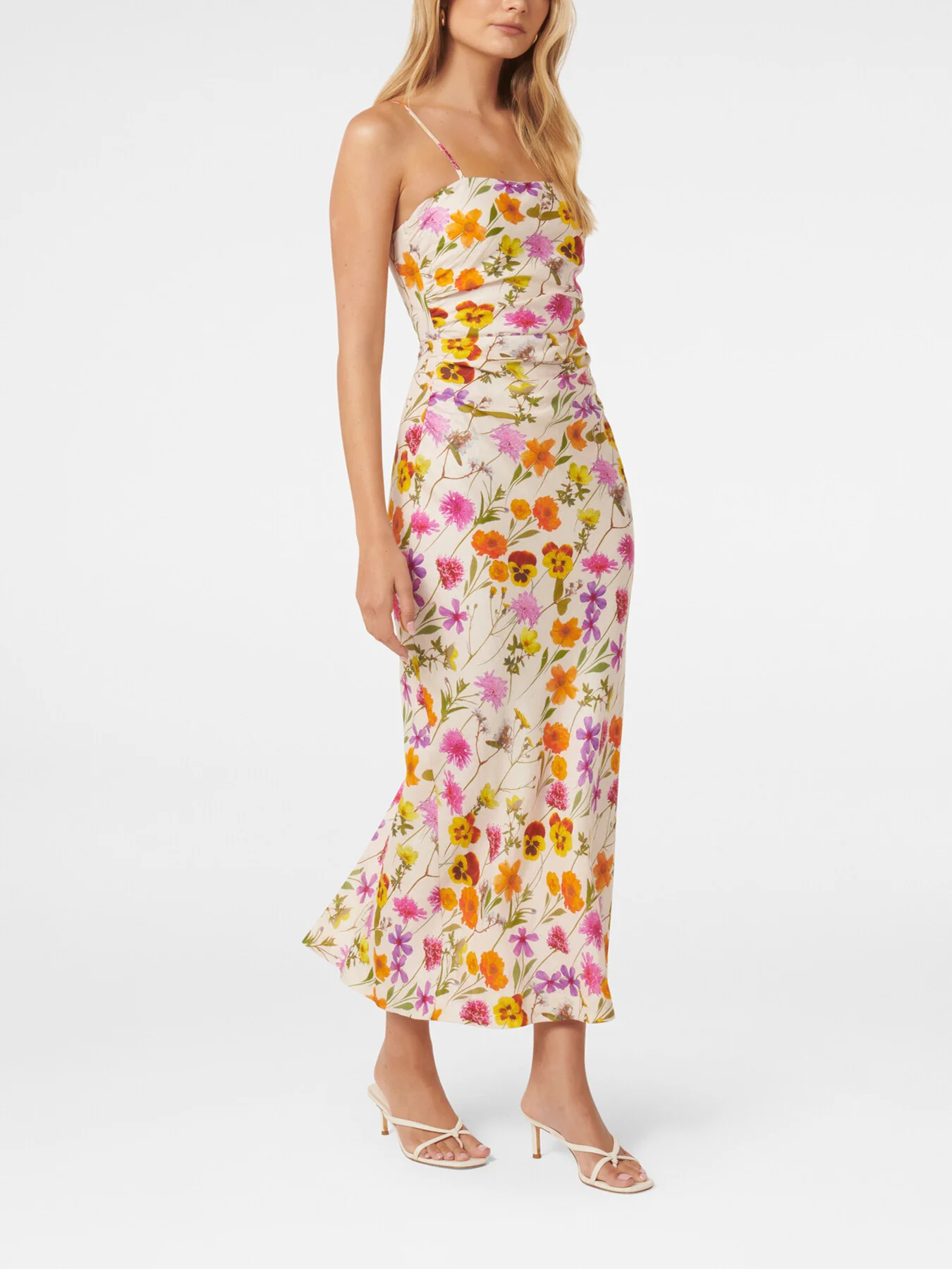 Alana Strappy Midi Dress - Image 5