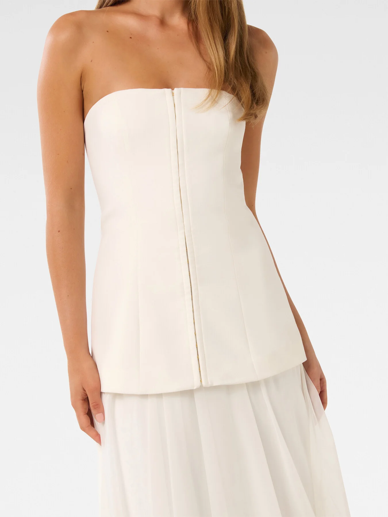 Alexis Hook and Eye Sheer Midi Dress - Image 4