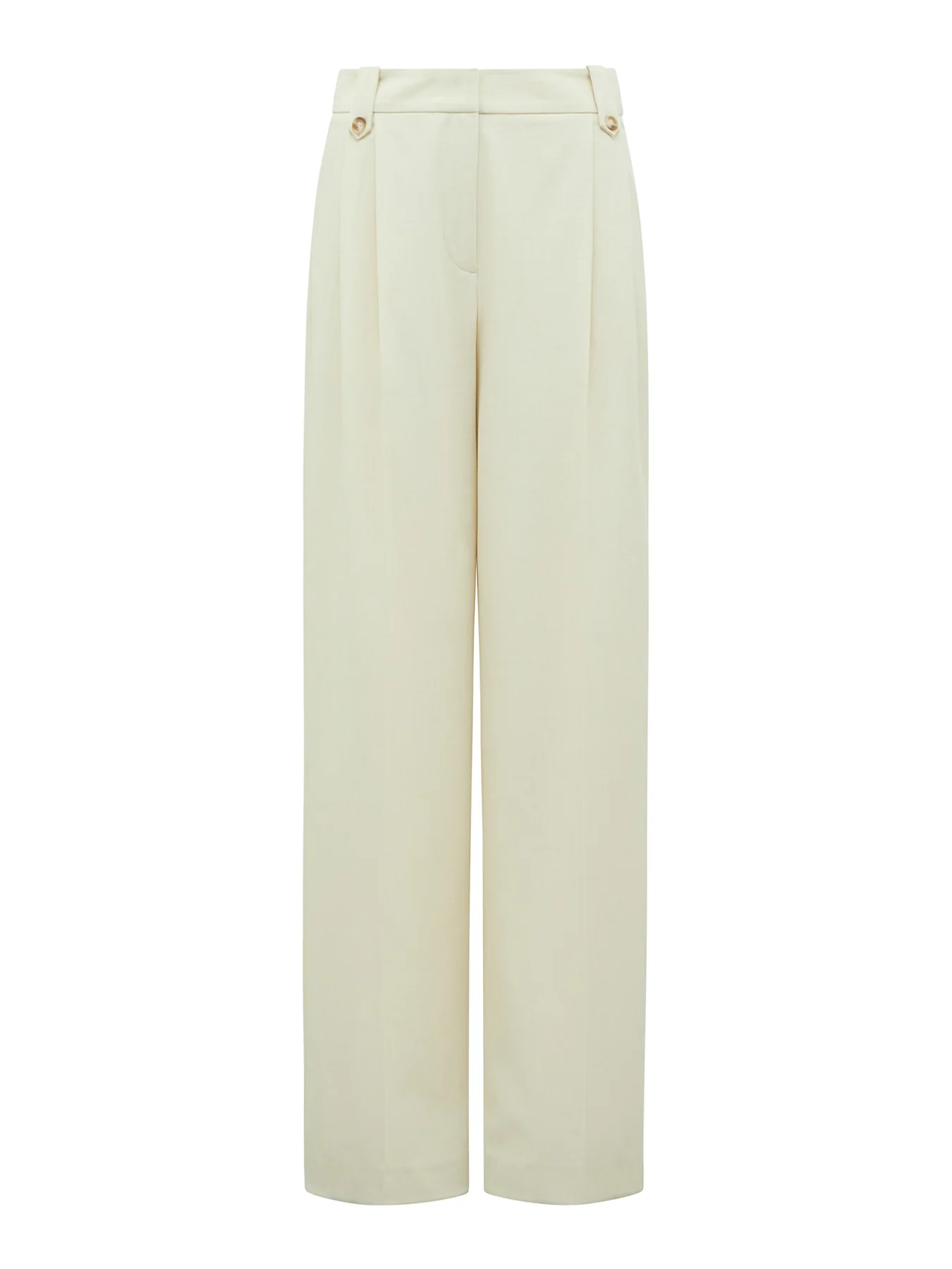 Gigi Button Tab Wide Leg Pants