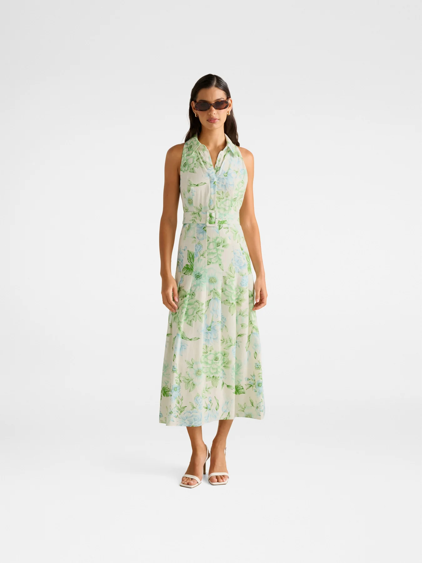 Lindsey Linen Tennis Dress - Image 4