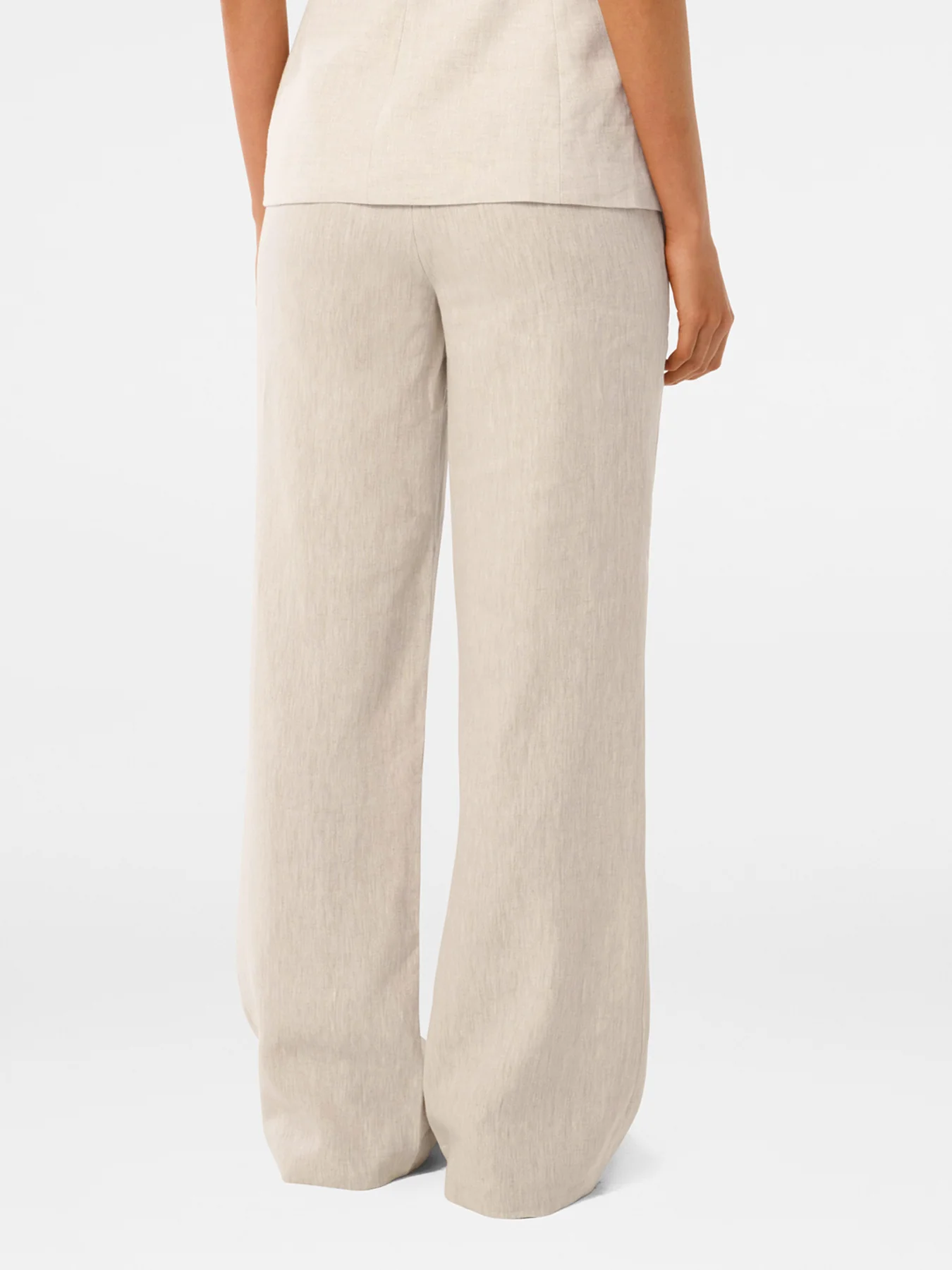 Martha Linen Wide Leg Pants - Image 3