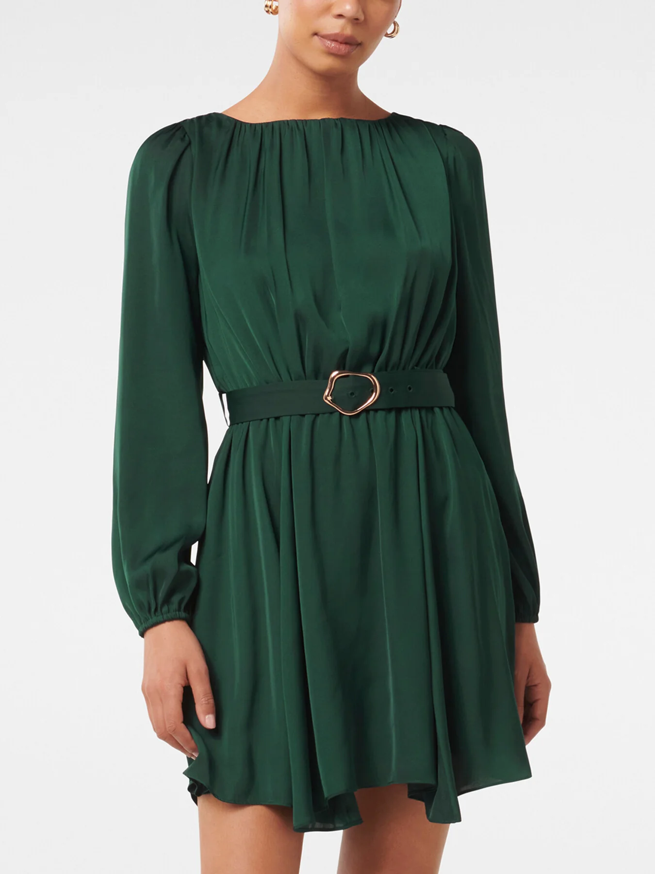 Florentine Belted Mini Dress - Image 4