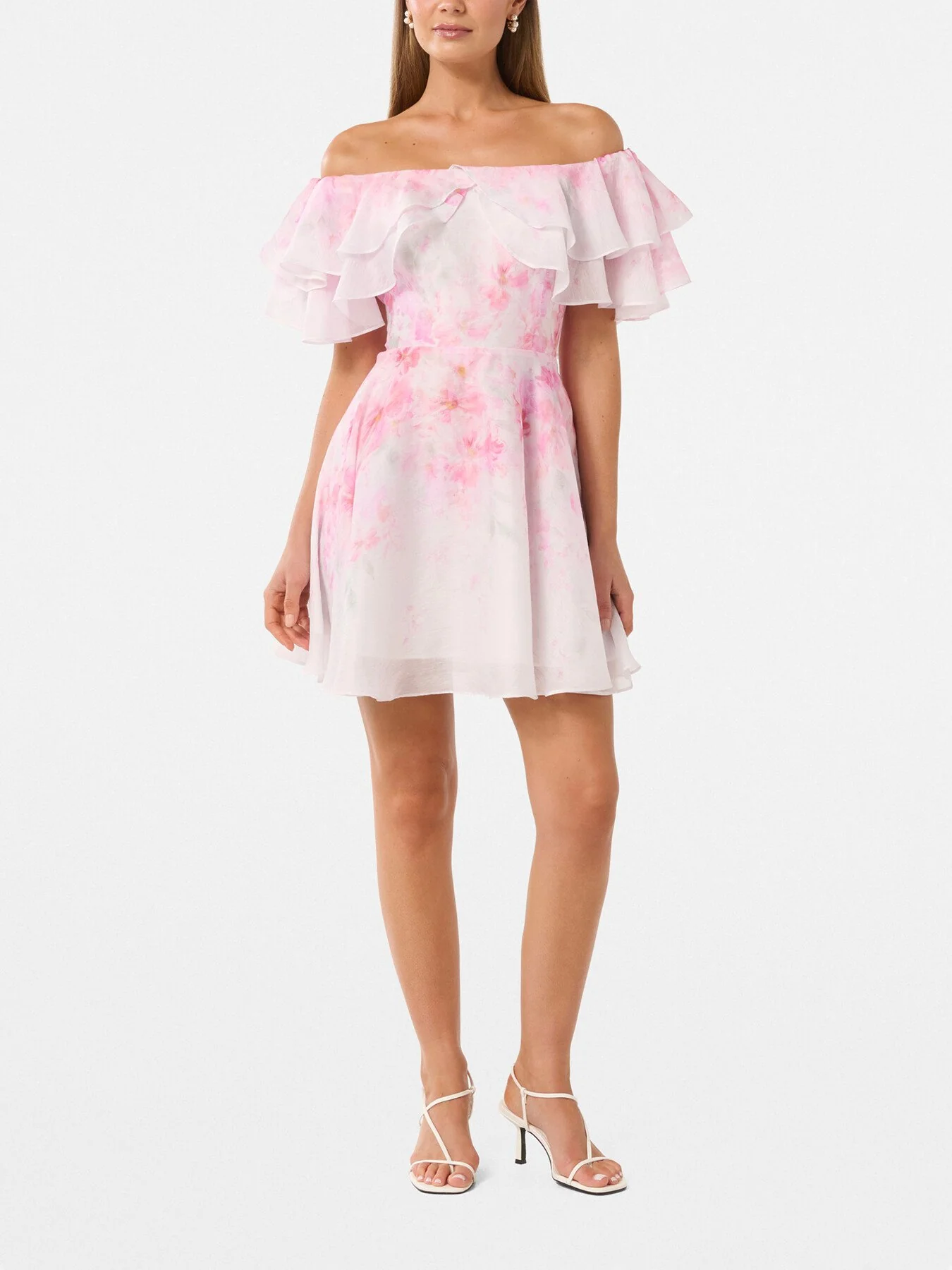 Ellie Ruffle Mini Dress - Image 2