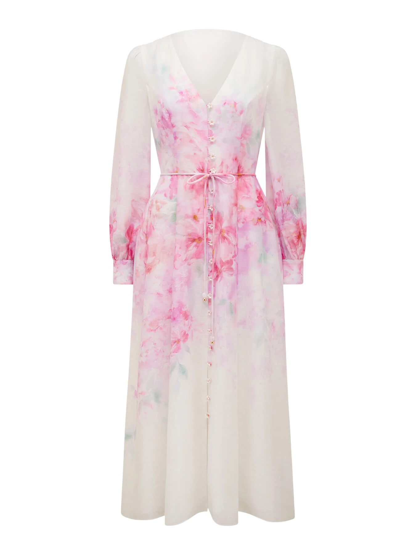 Kahlani Printed Midi Dress