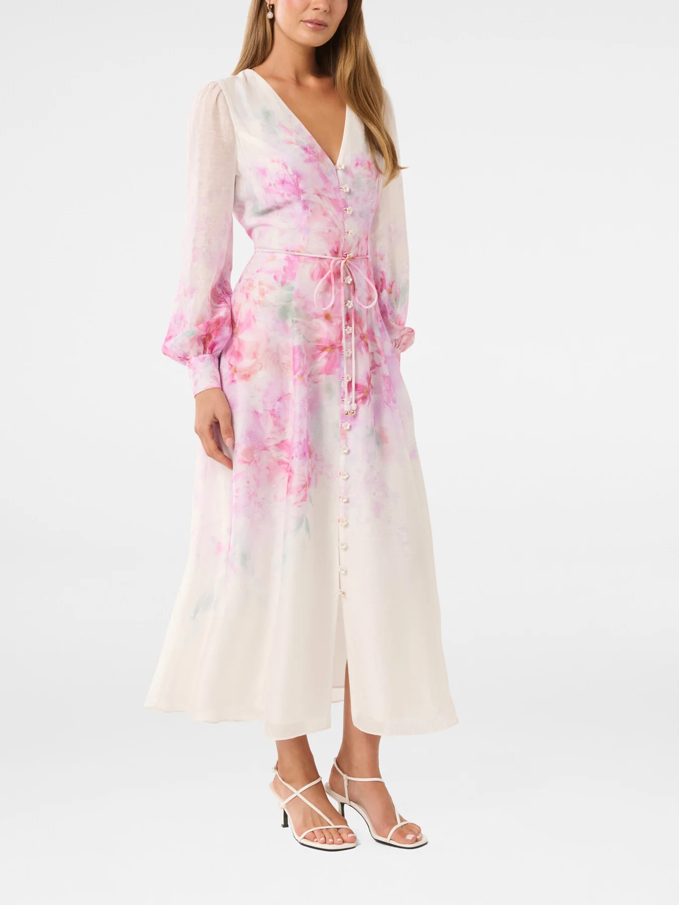 Kahlani Printed Midi Dress - Image 5