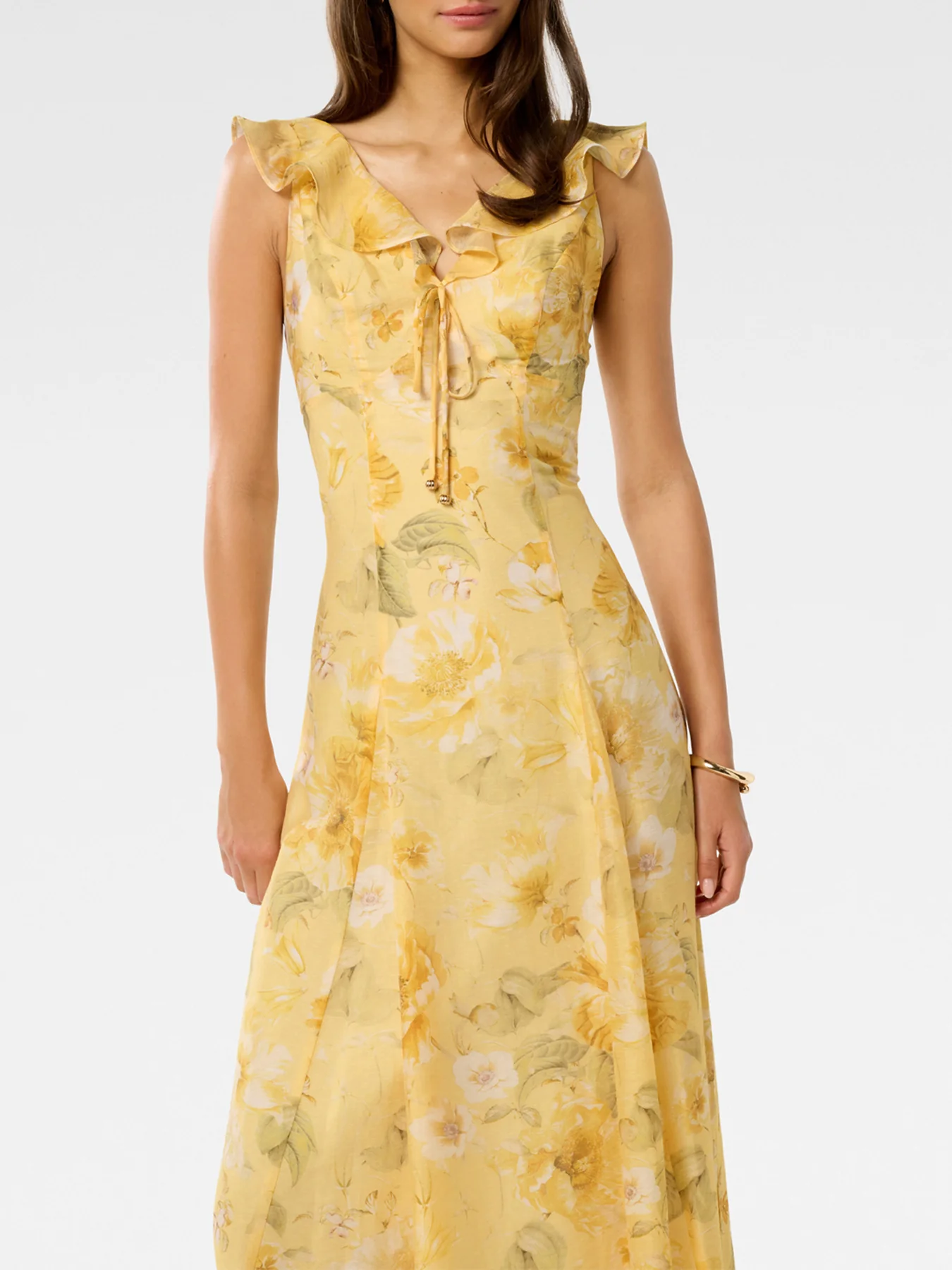 Lenny Godet Printed Midi Dress - Image 4