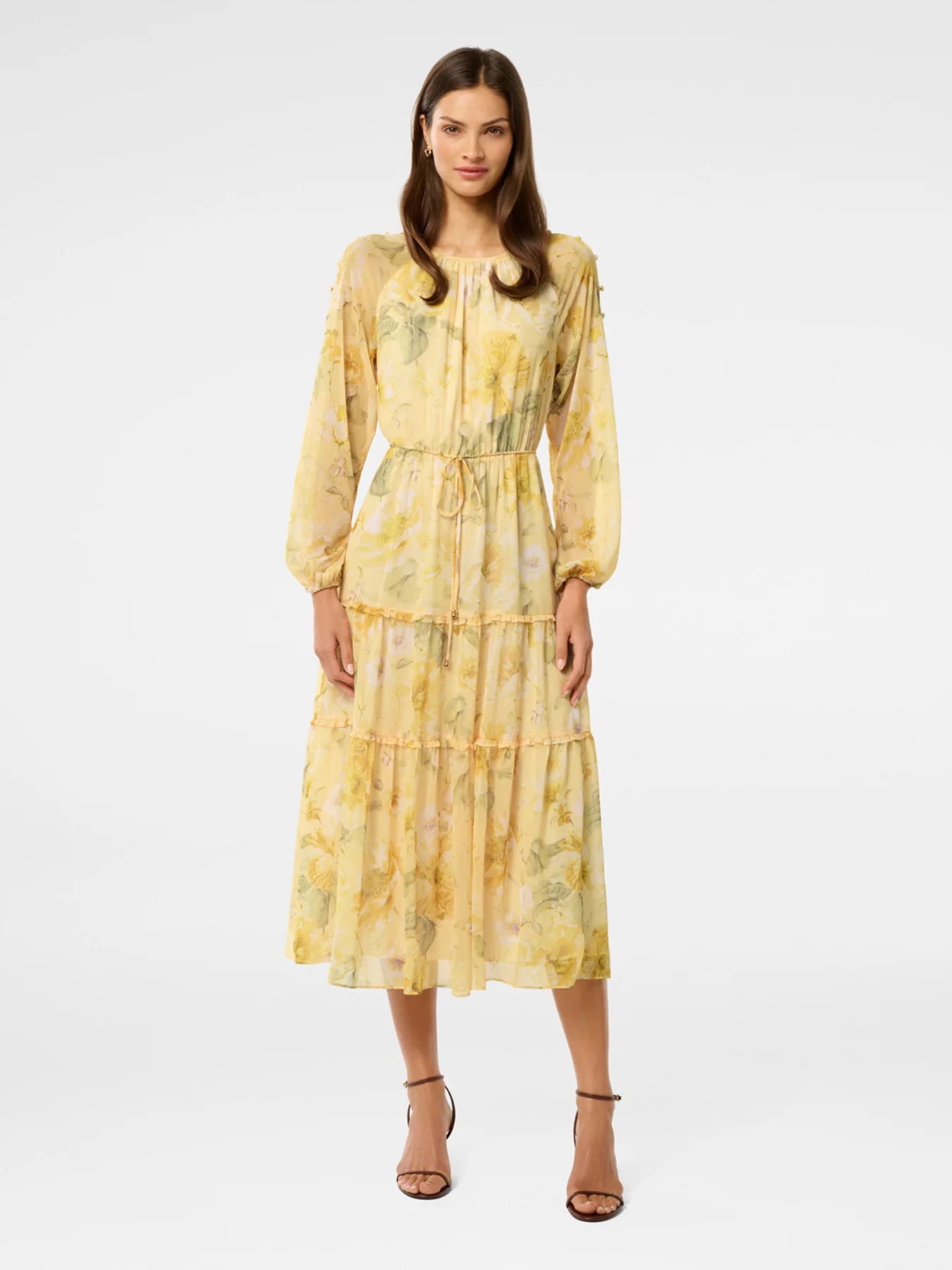 Wendy Waist Tie Midi Dress - Image 2
