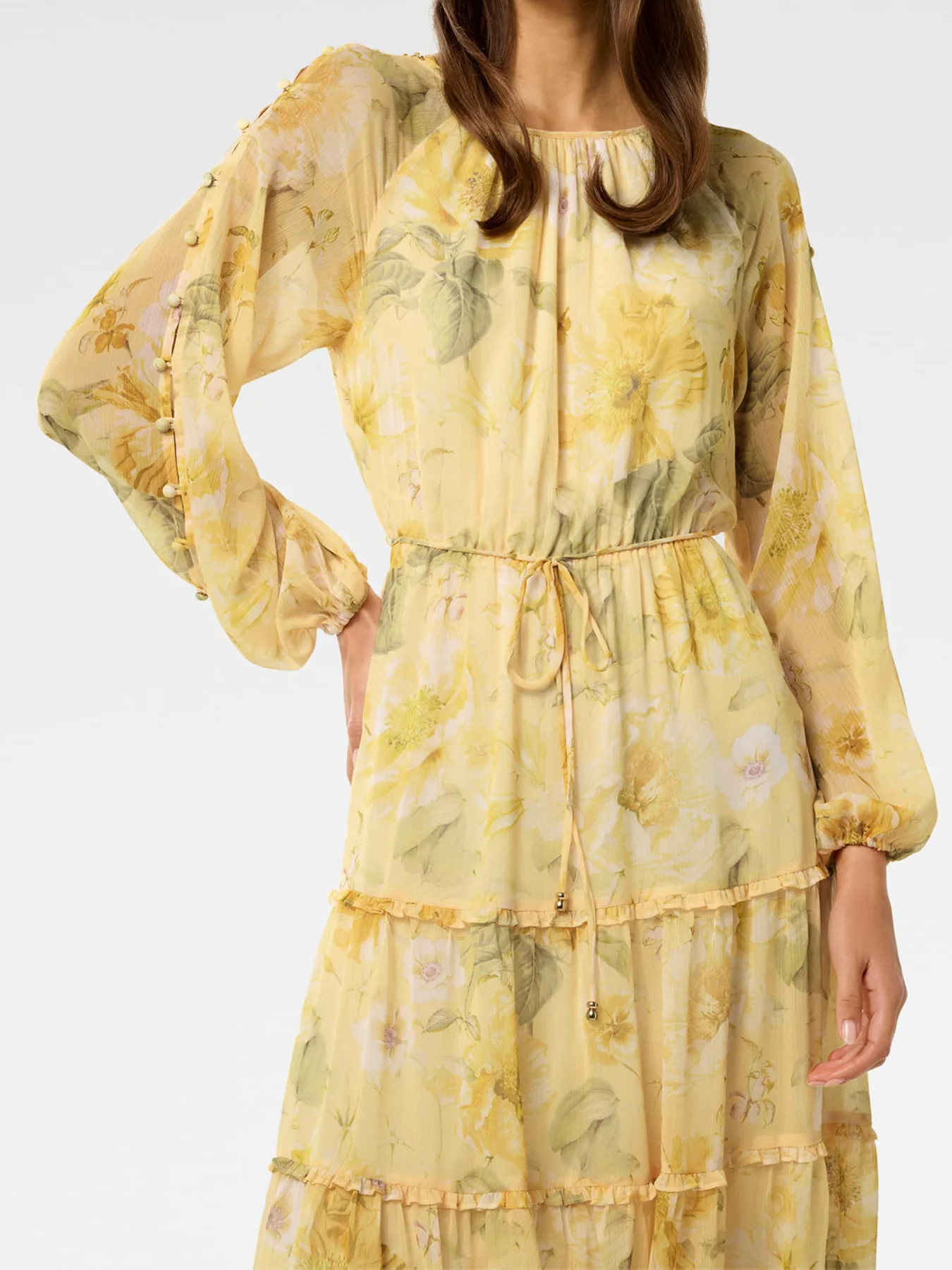 Wendy Waist Tie Midi Dress - Image 4