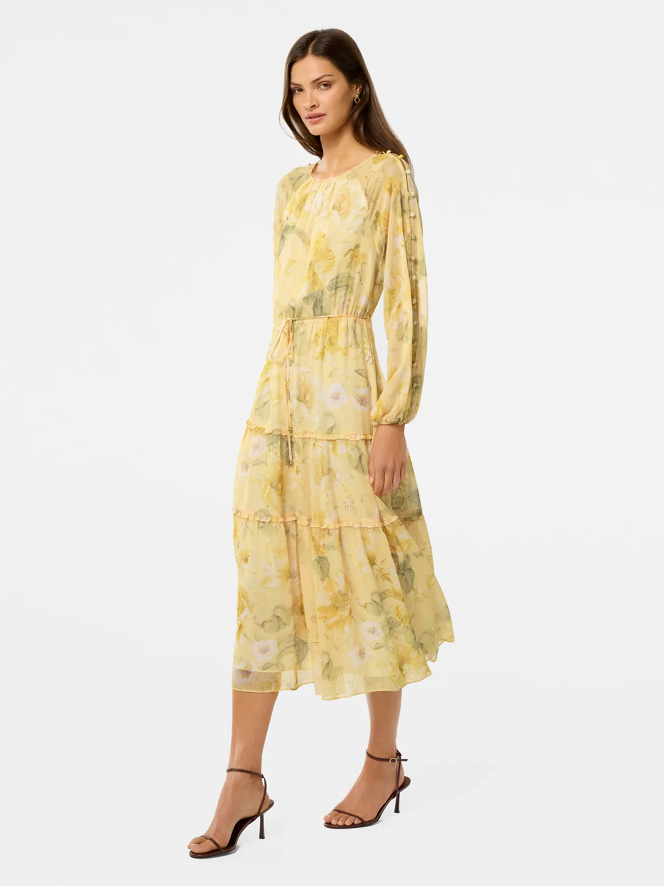 Wendy Waist Tie Midi Dress - Image 5
