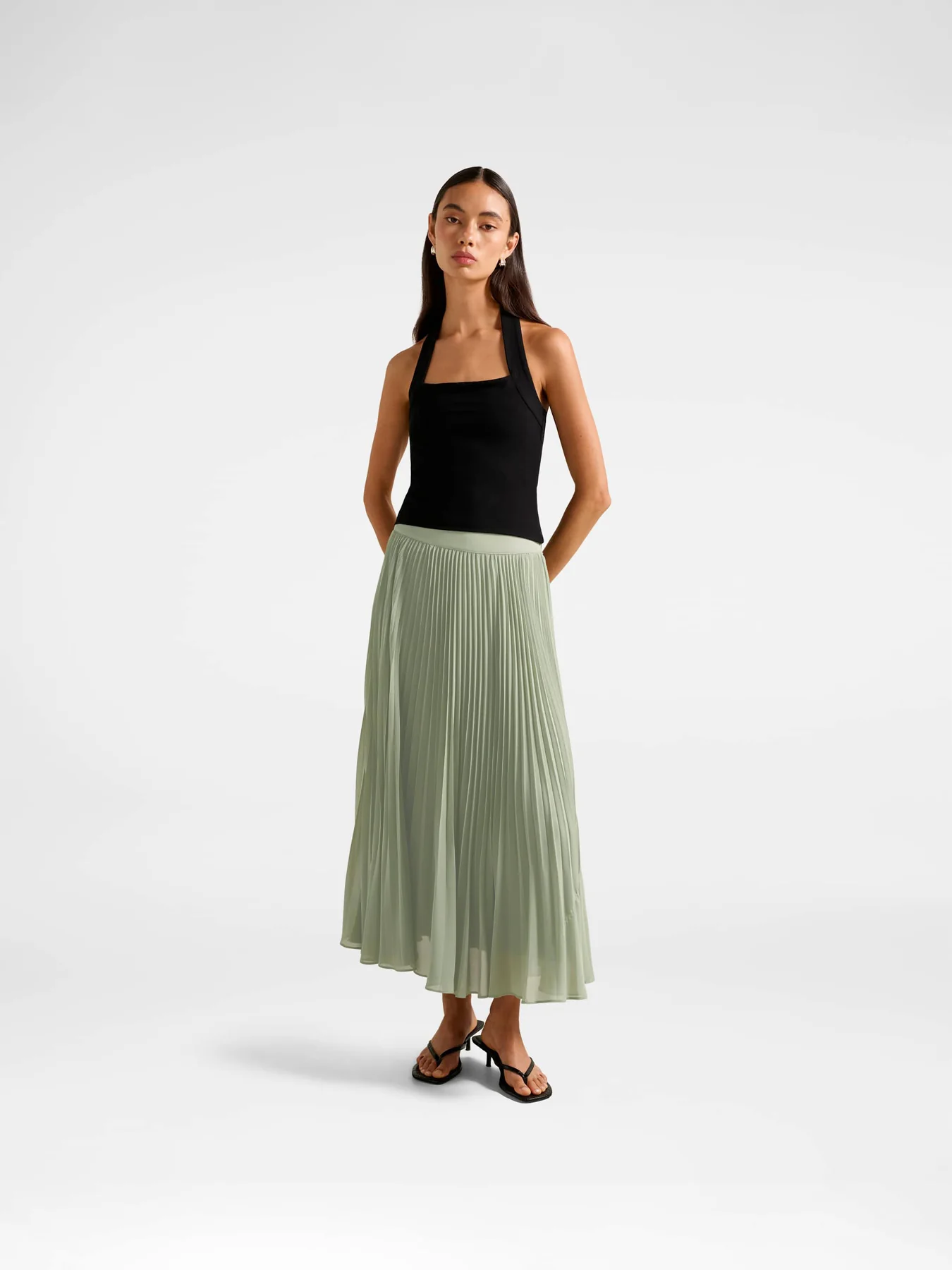 Aurora Pleated Skirt - Image 2