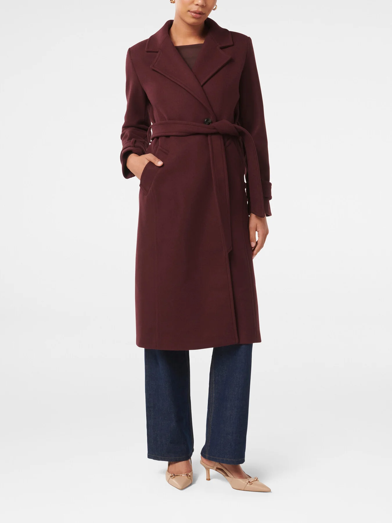 Bella Wrap Coat - Image 2