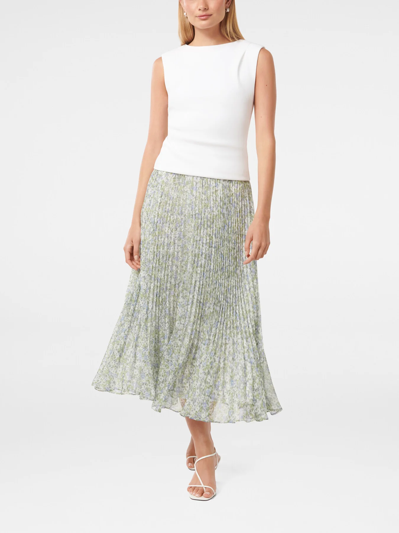 Della Pleated Skirt - Image 2
