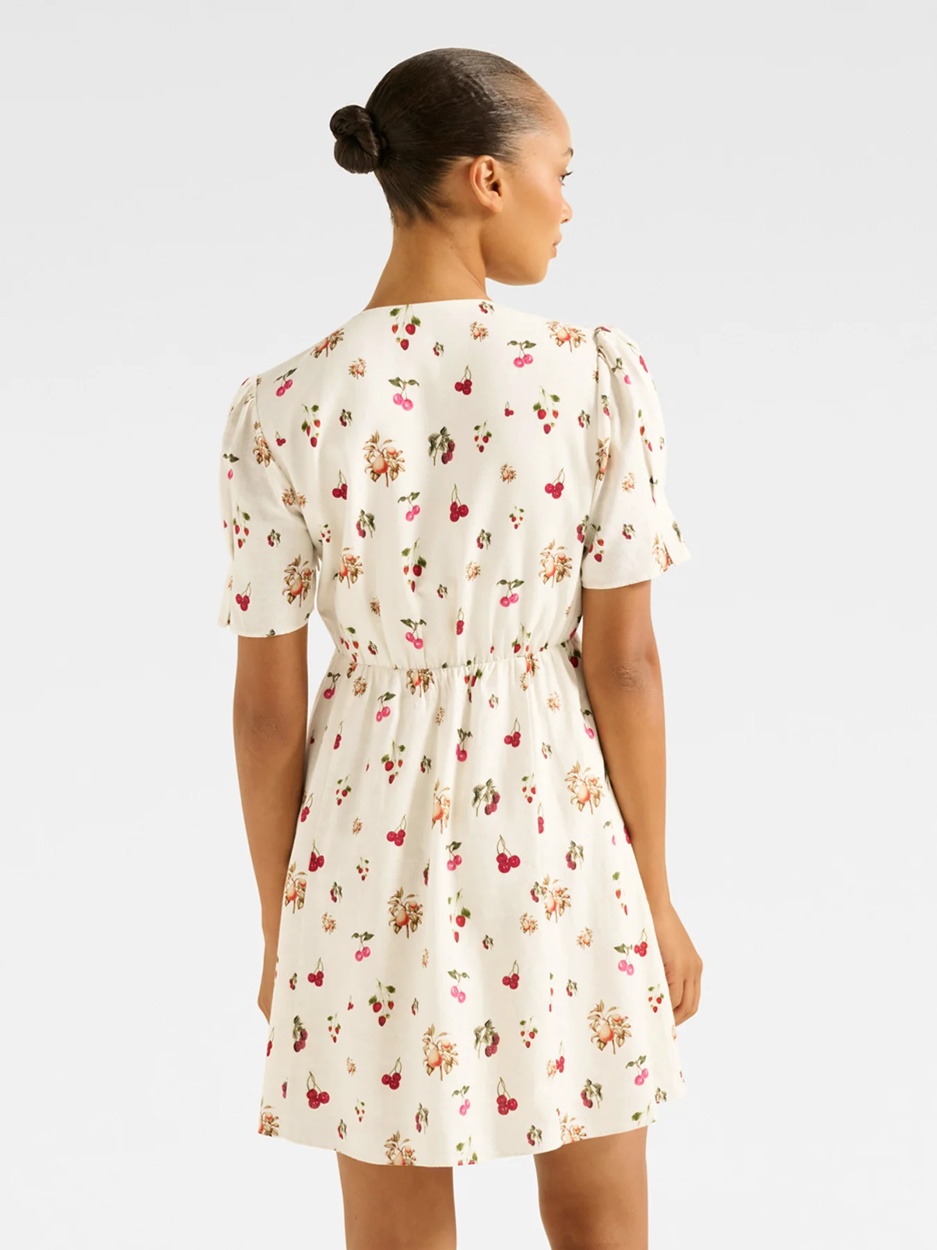 Berna Printed Mini Dress - Image 3