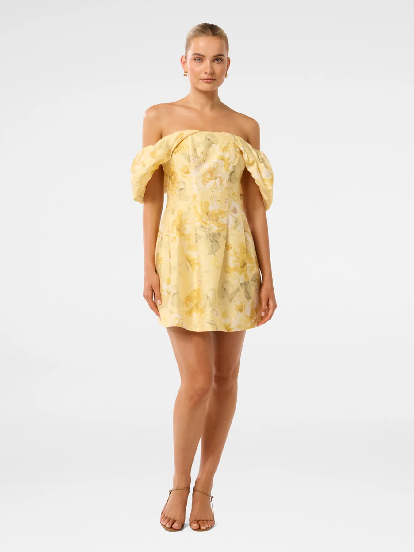 Jacquie Off Shoulder Mini Dress - Image 2