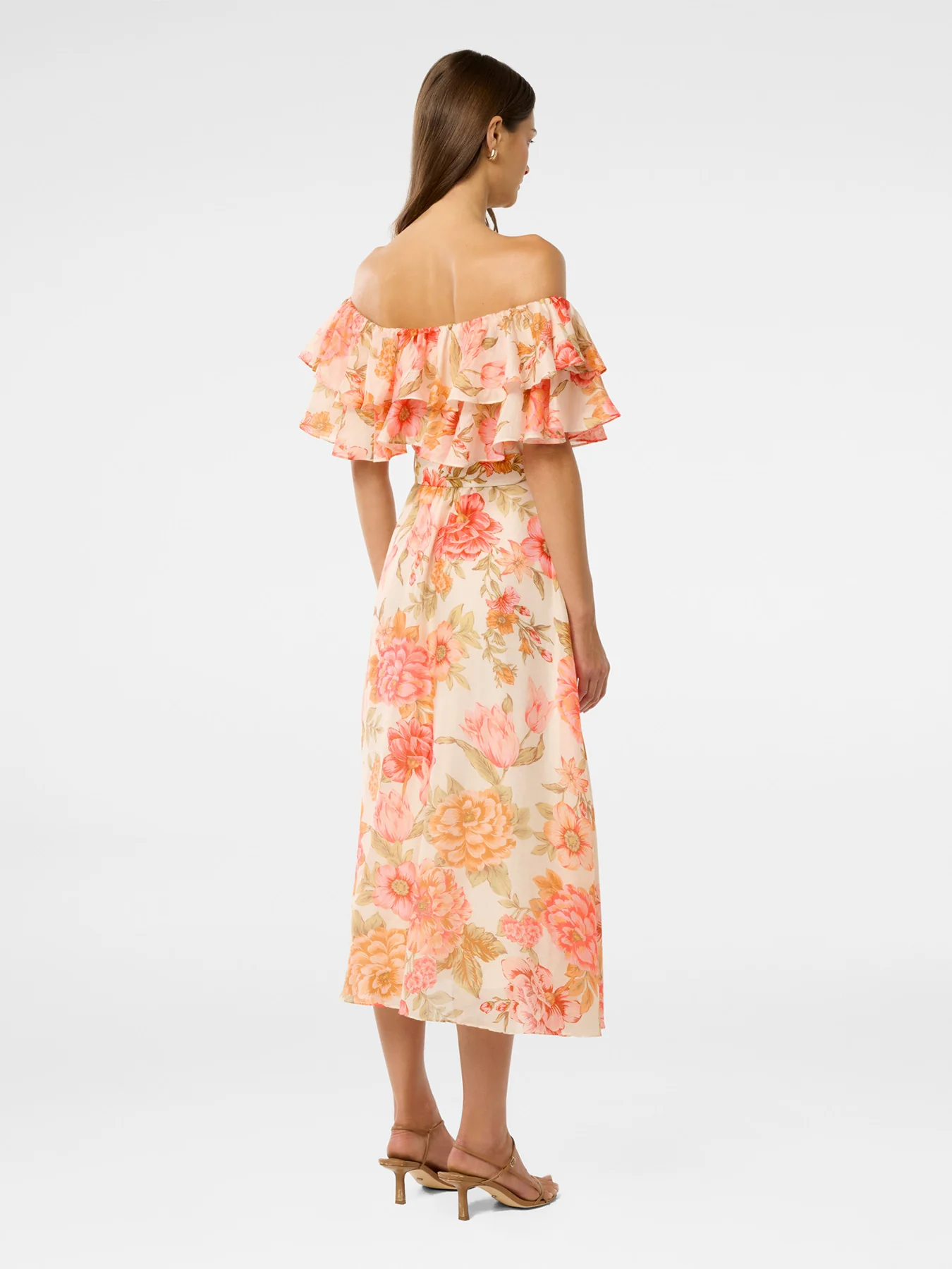 Jemima Ruffle Midi Dress - Image 7