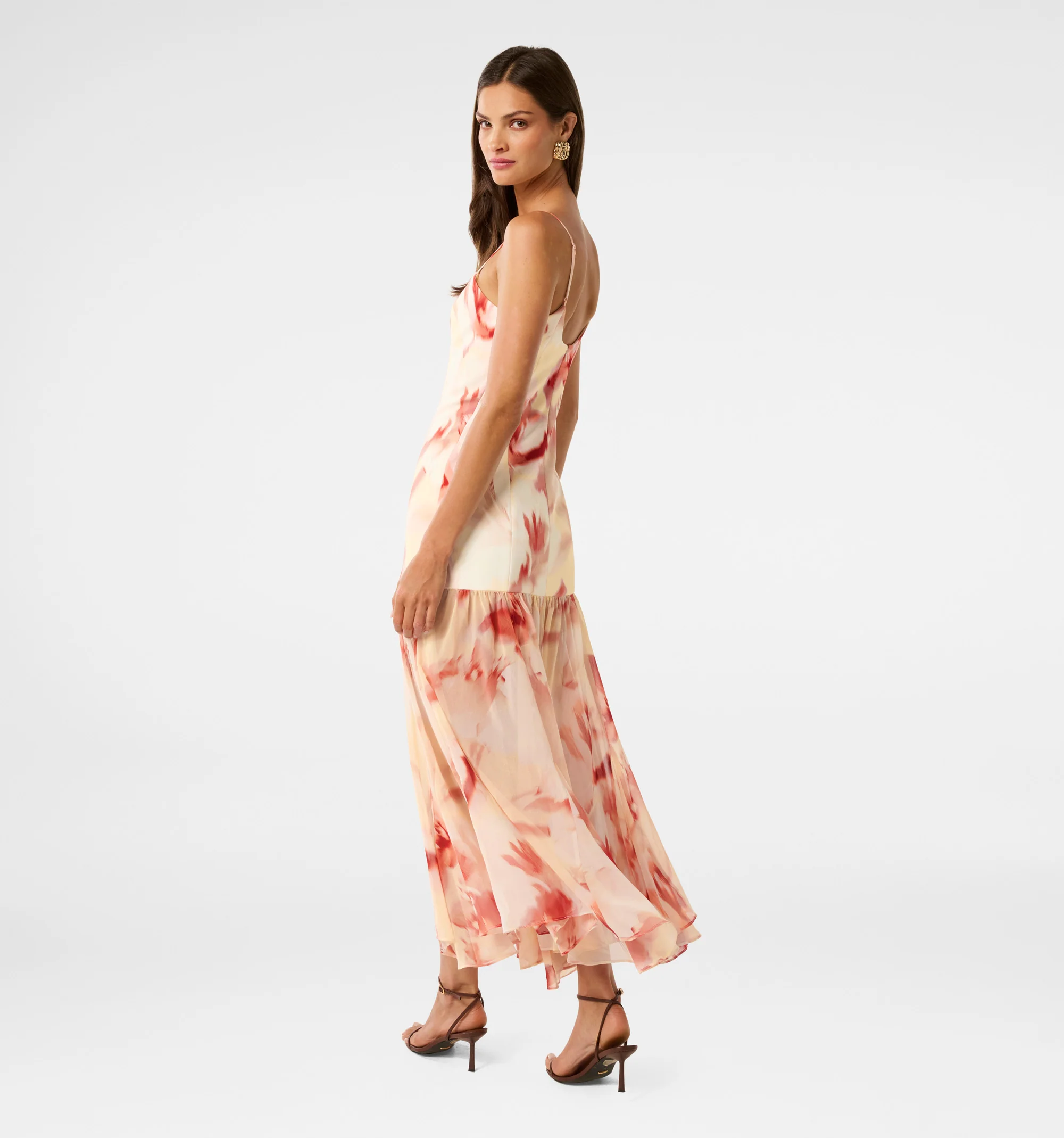 Luca Dropped Waist Maxi Dress - Image 3