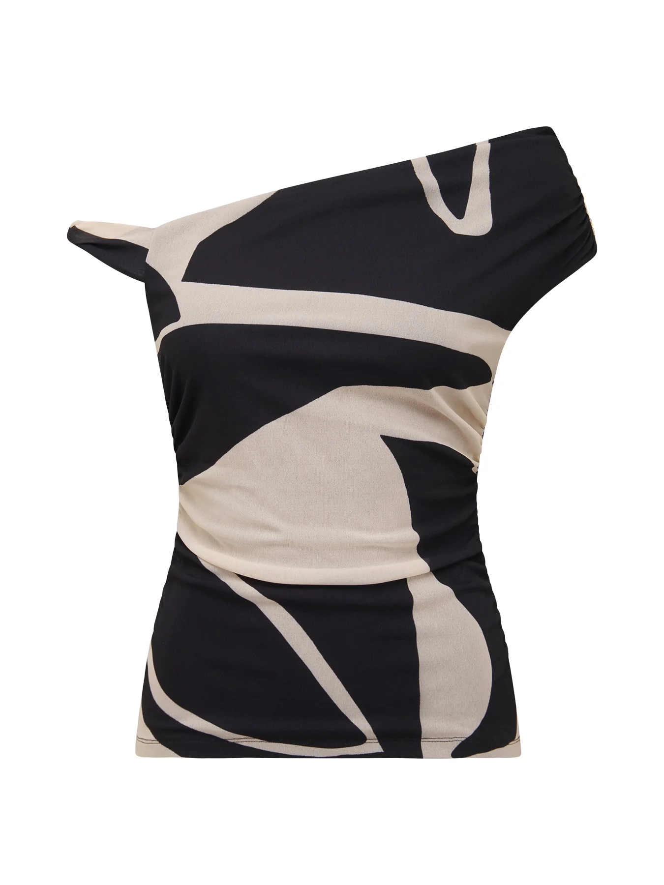 Mia Mesh Twist Side Top