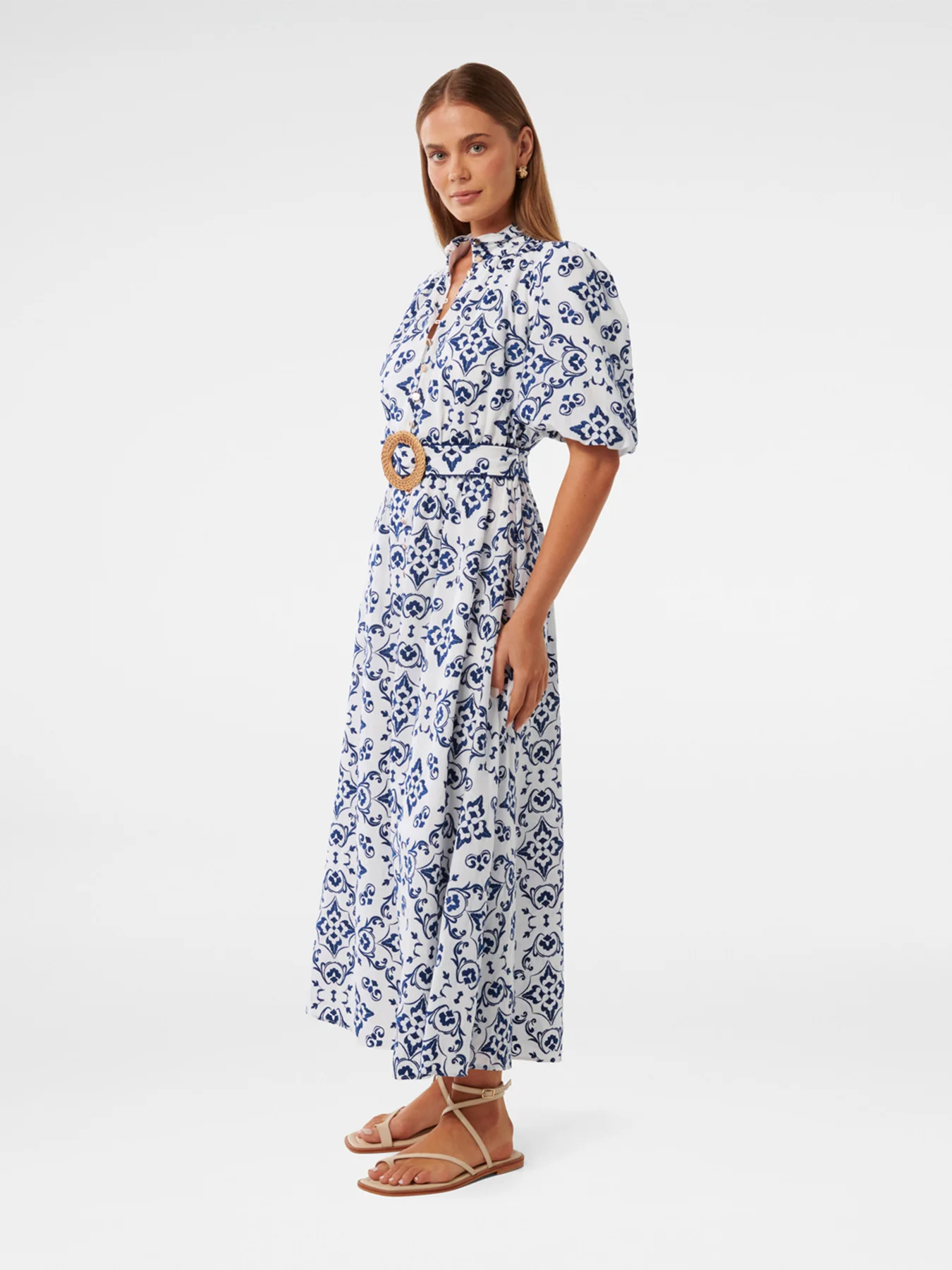 Rhiannon Embroidered Midi Dress - Image 5