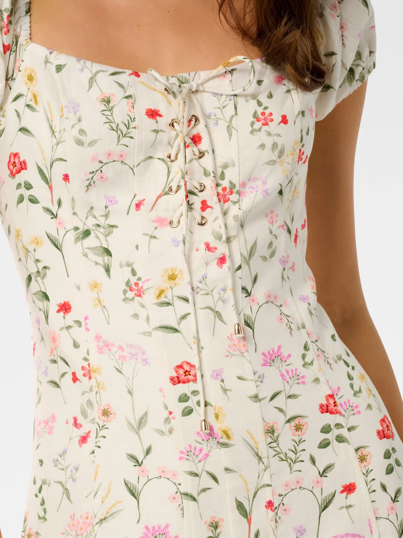 Sallie Tie Front Midi Dress - Image 4