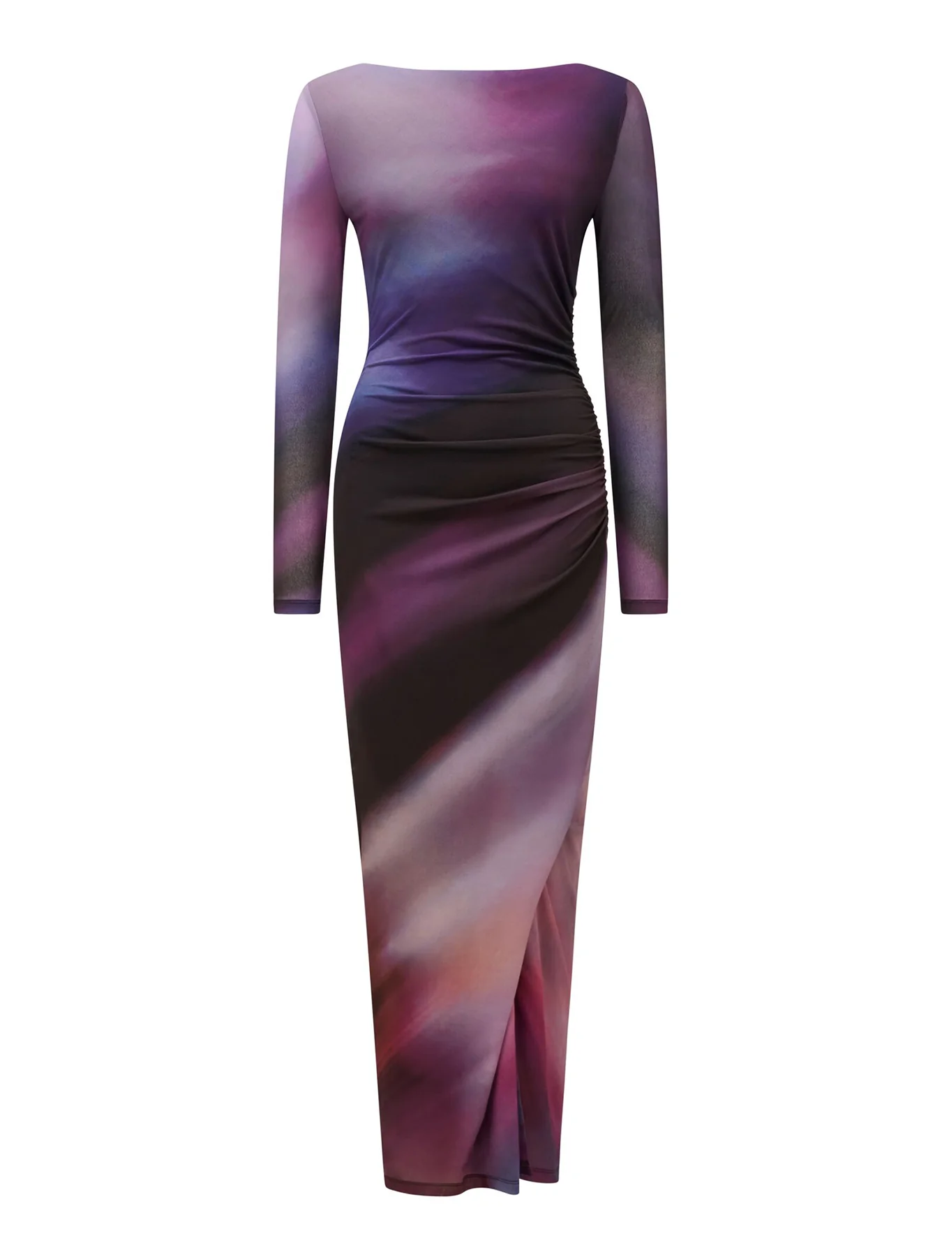 Stephanie Long Sleeved Midi Dress