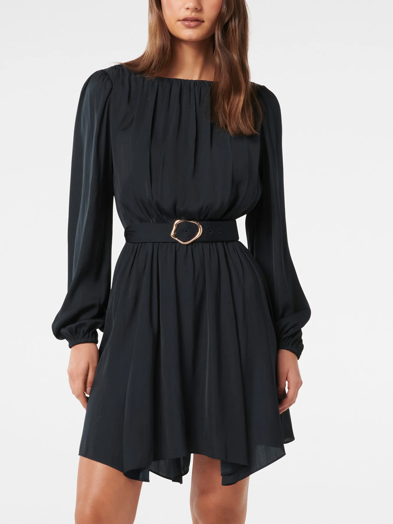 Florentine Belted Mini Dress - Image 4