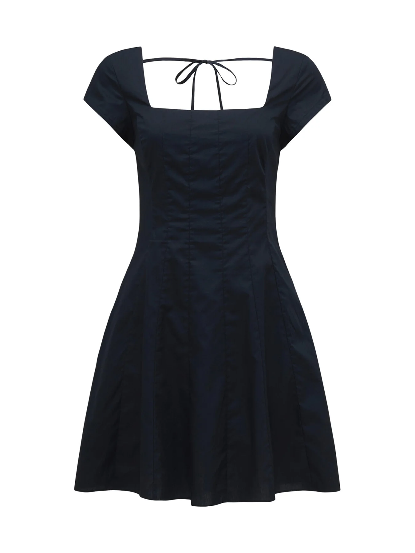 Regina Cap Sleeves Mini Dress