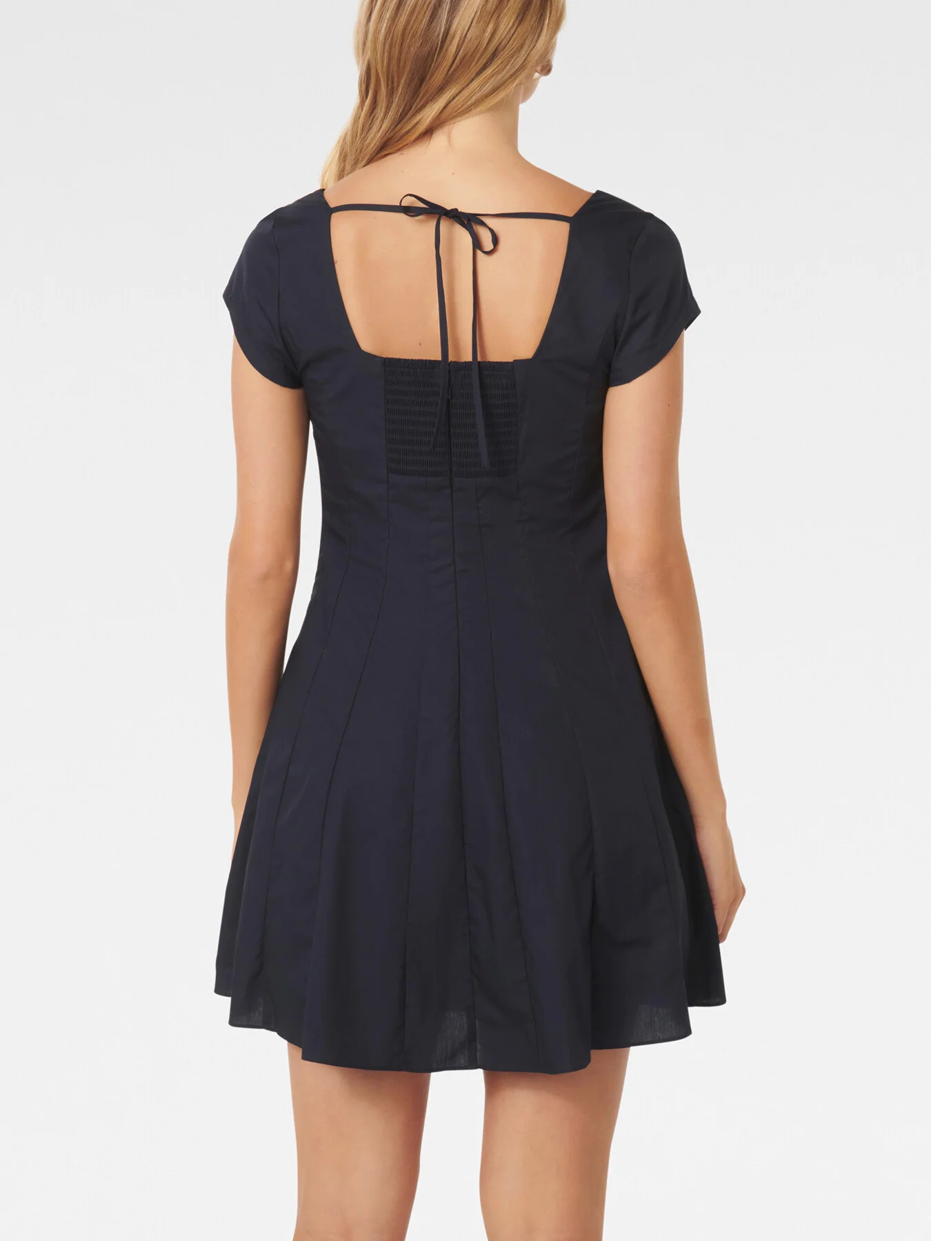 Regina Cap Sleeves Mini Dress - Image 3