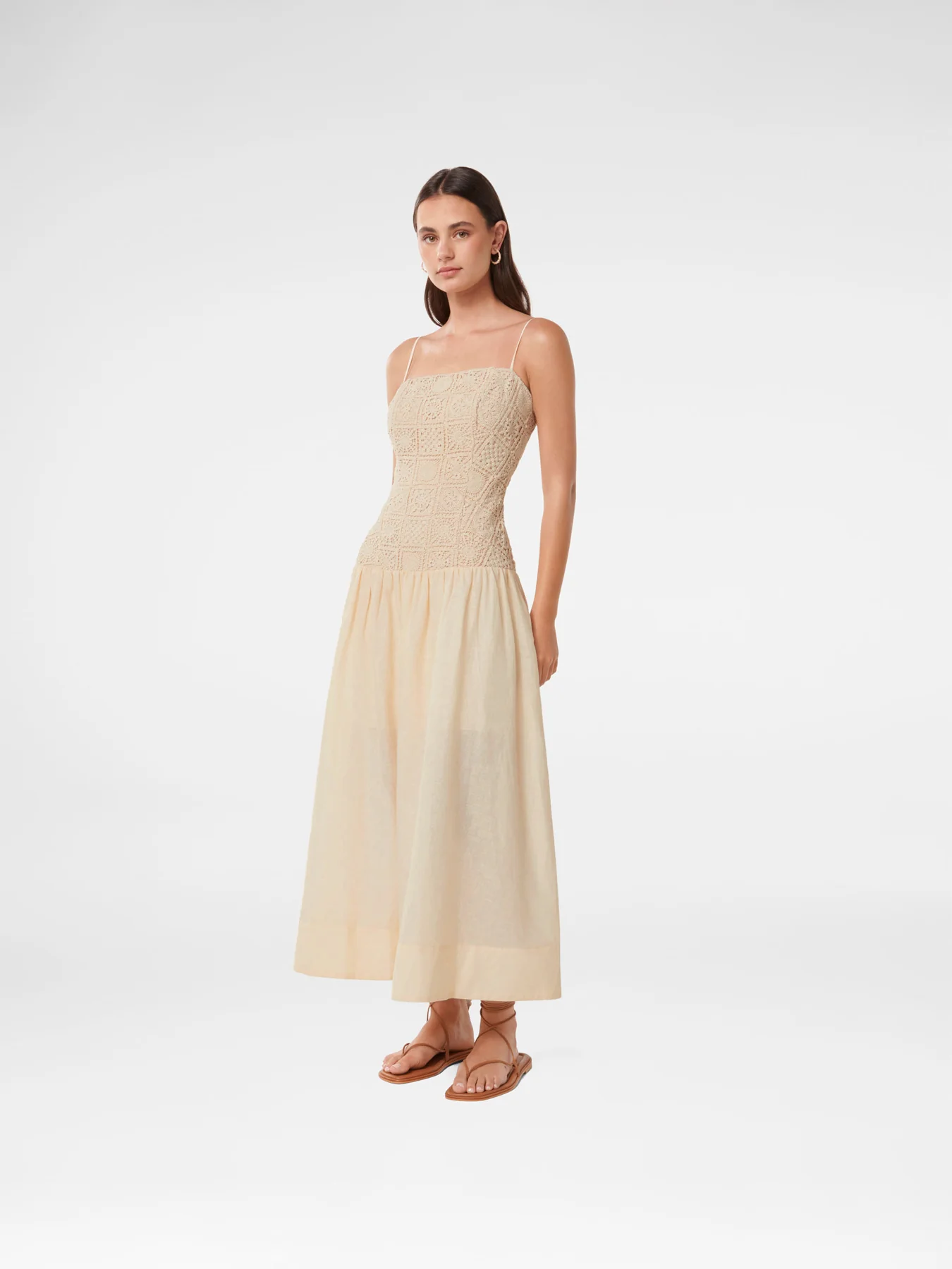 Cara Crochet Midi Dress - Image 5