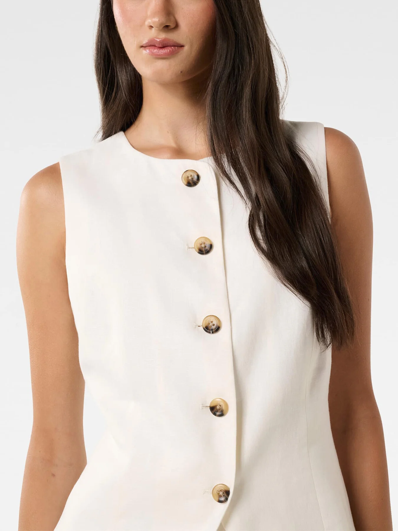 Pip High Neck Waistcoat - Image 5