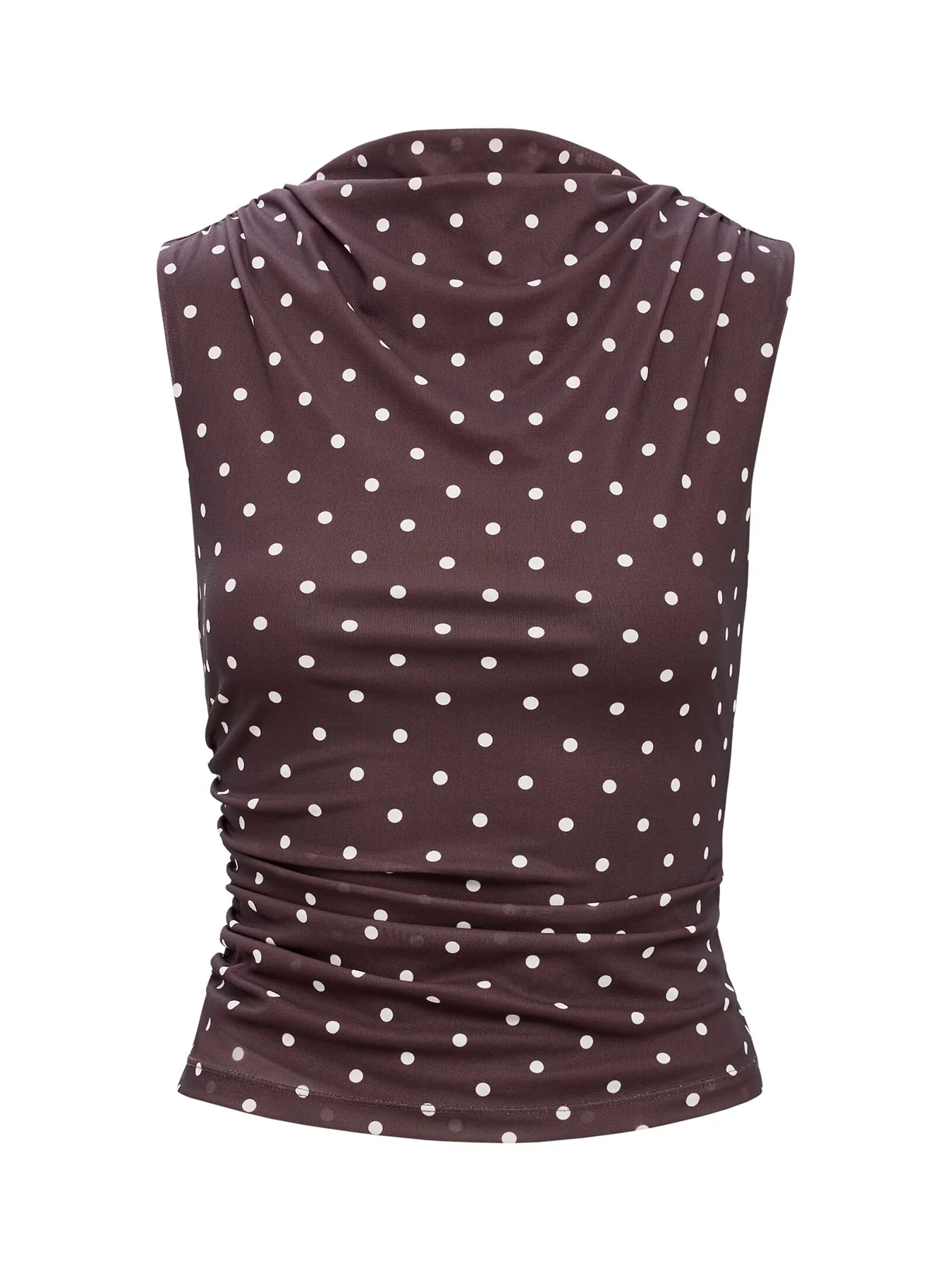Danni Draped Sleeveless Top