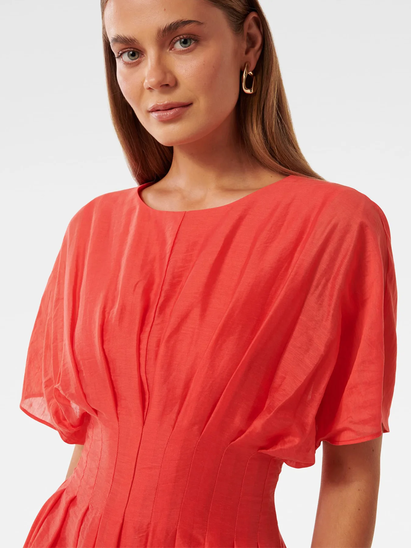 Eve Seam Detail Midi Dress - Image 4