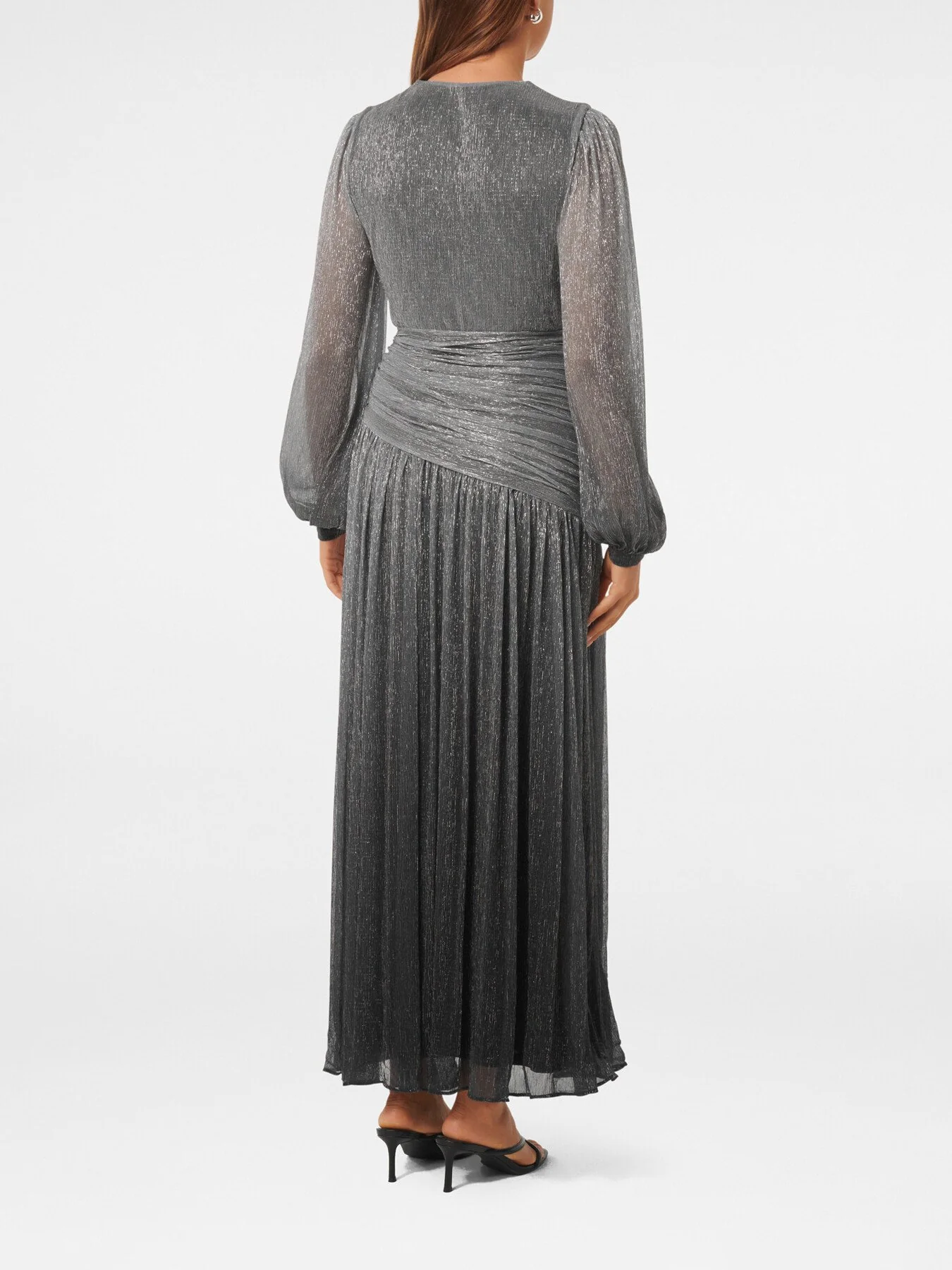 Viv Ombre Plisse Maxi Dress - Image 3
