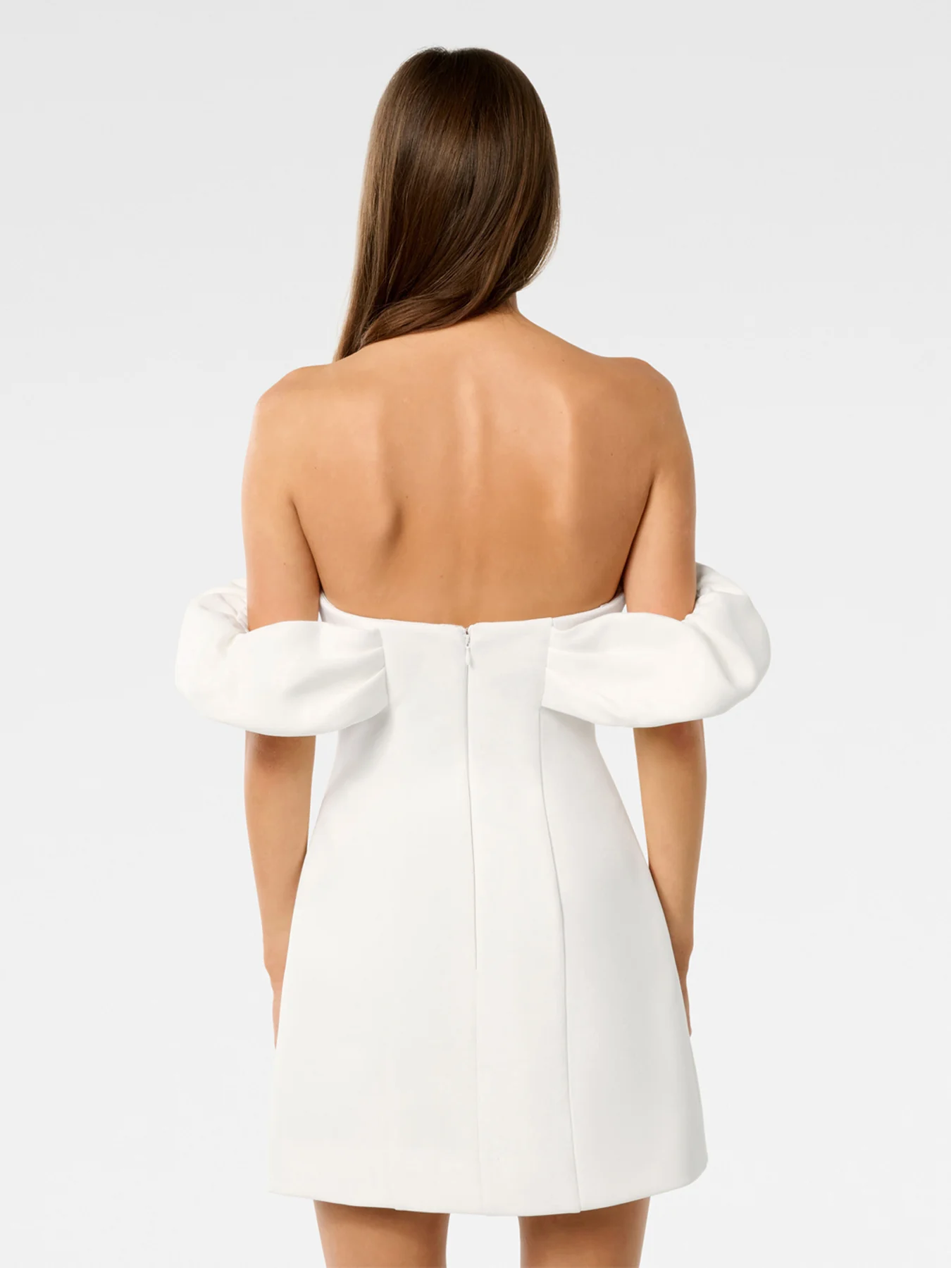 Jacquie Off Shoulder Mini Dress - Image 3