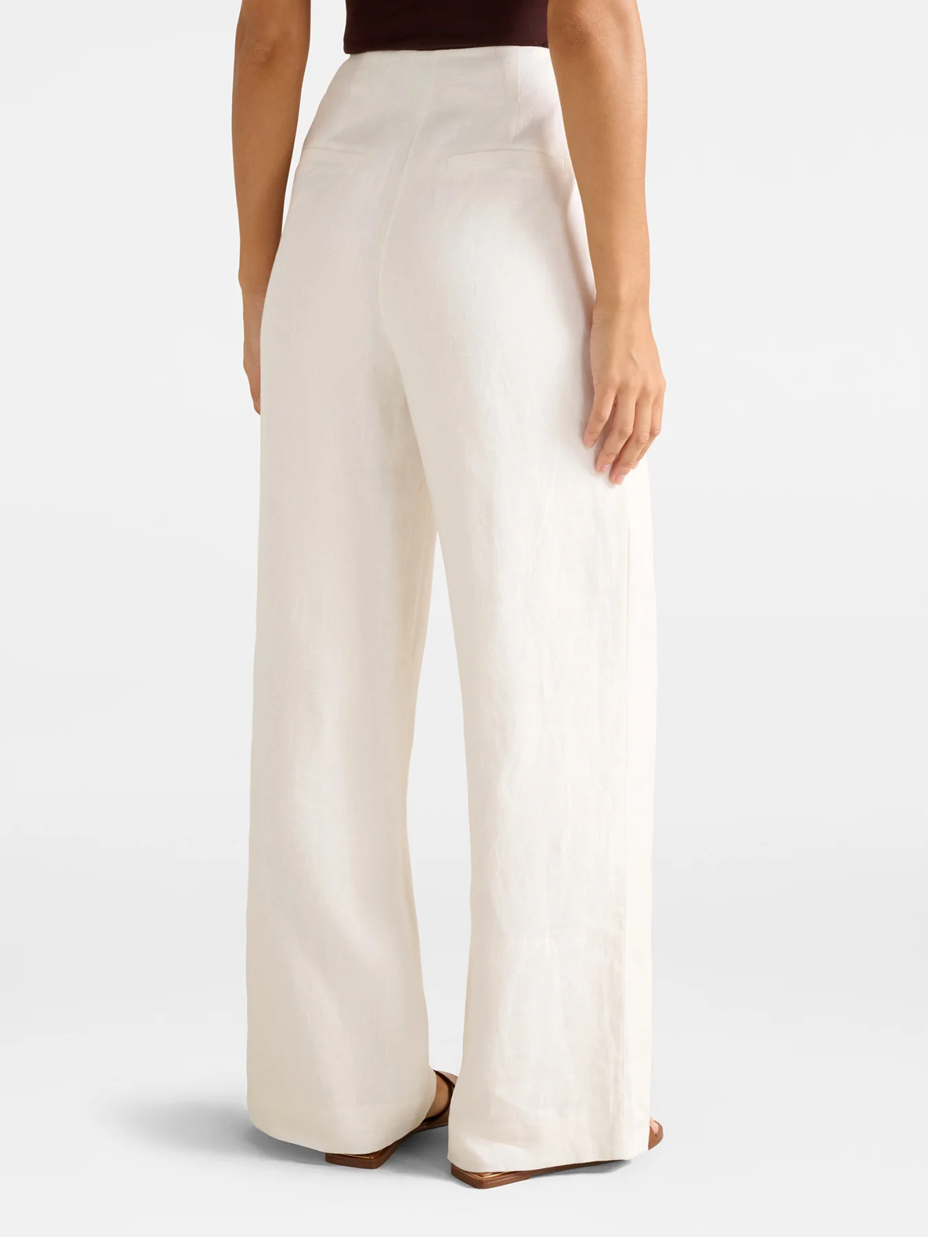 Posey Linen Wide Leg Pants - Image 4
