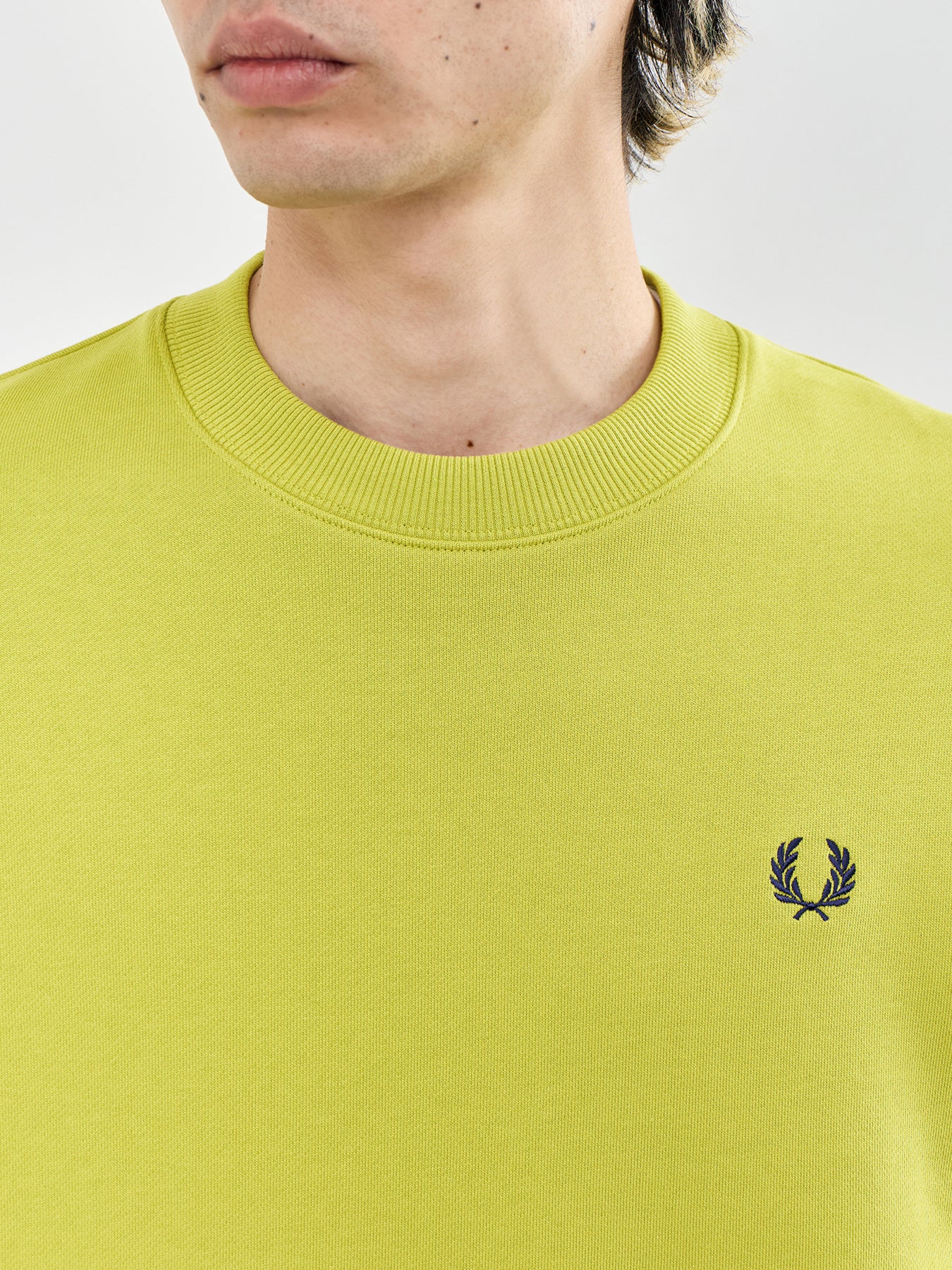 Crew Neck Sweatshirt Blue - Image 3