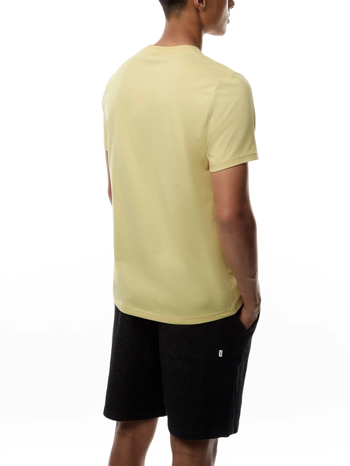 Flocked Laurel Wreath Gra Tee - Image 3