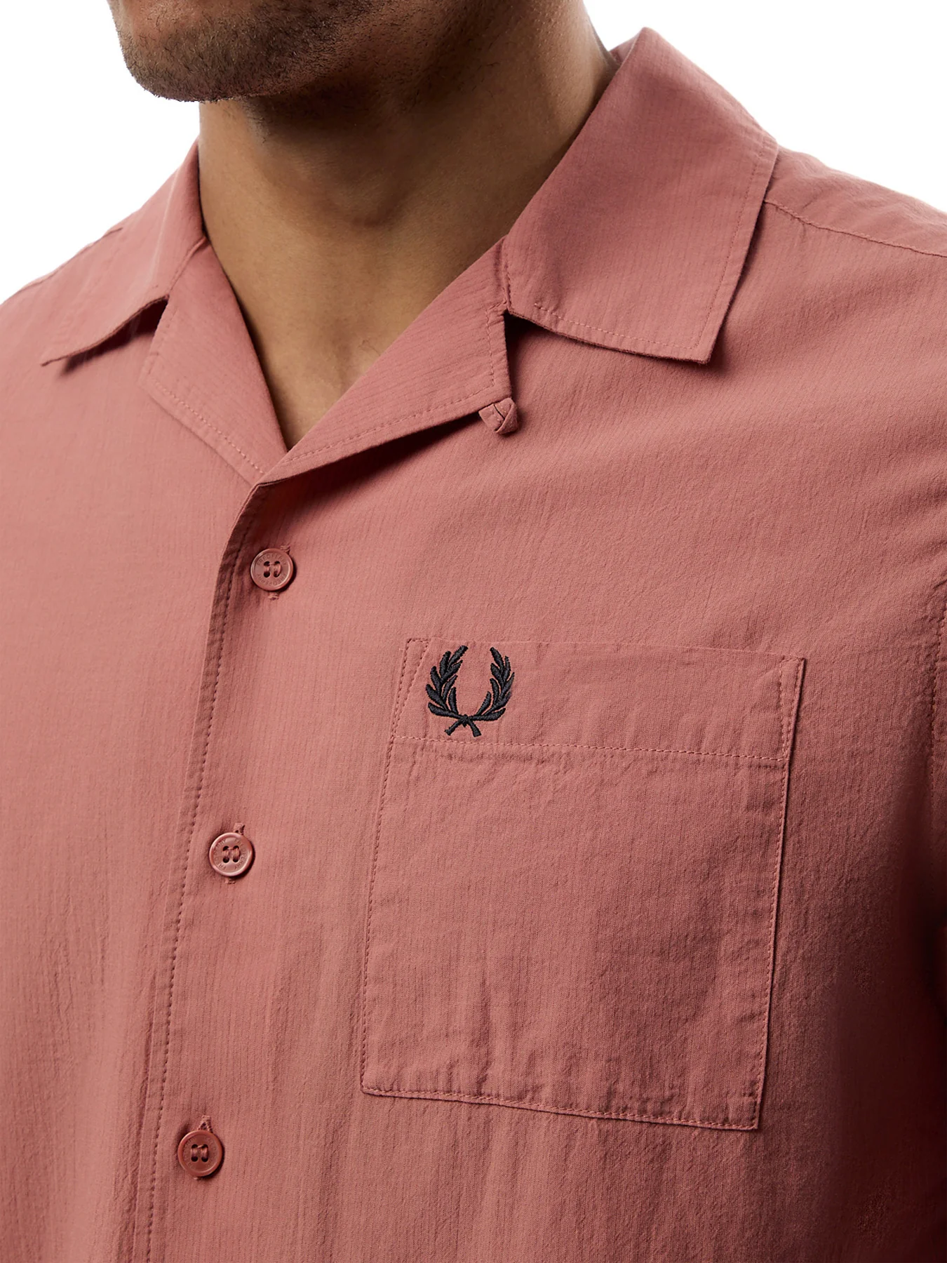 Lightweight Texture Short Sleeves Shirt - Image 3