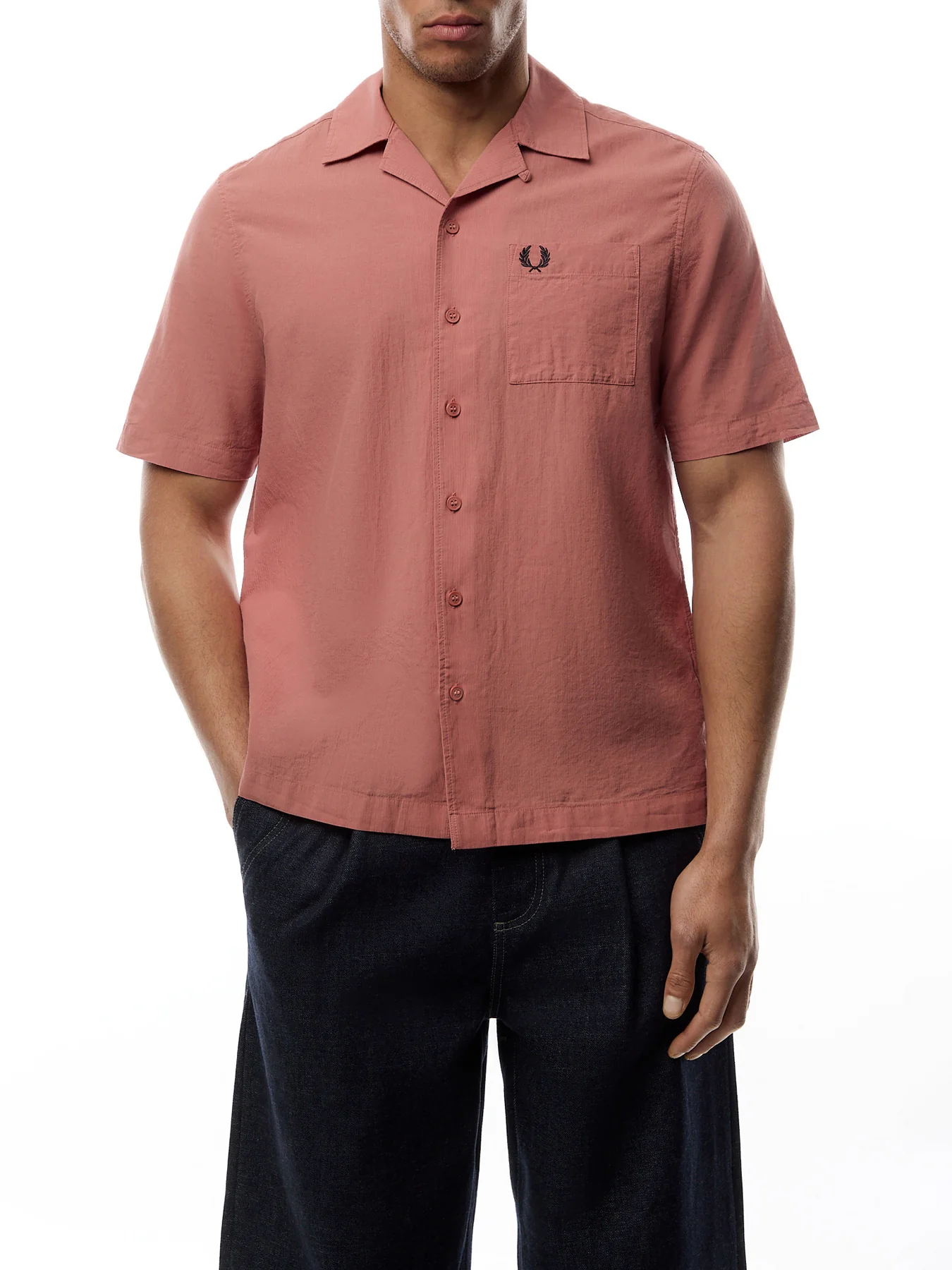 Lightweight Texture Short Sleeves Shirt - Image 4