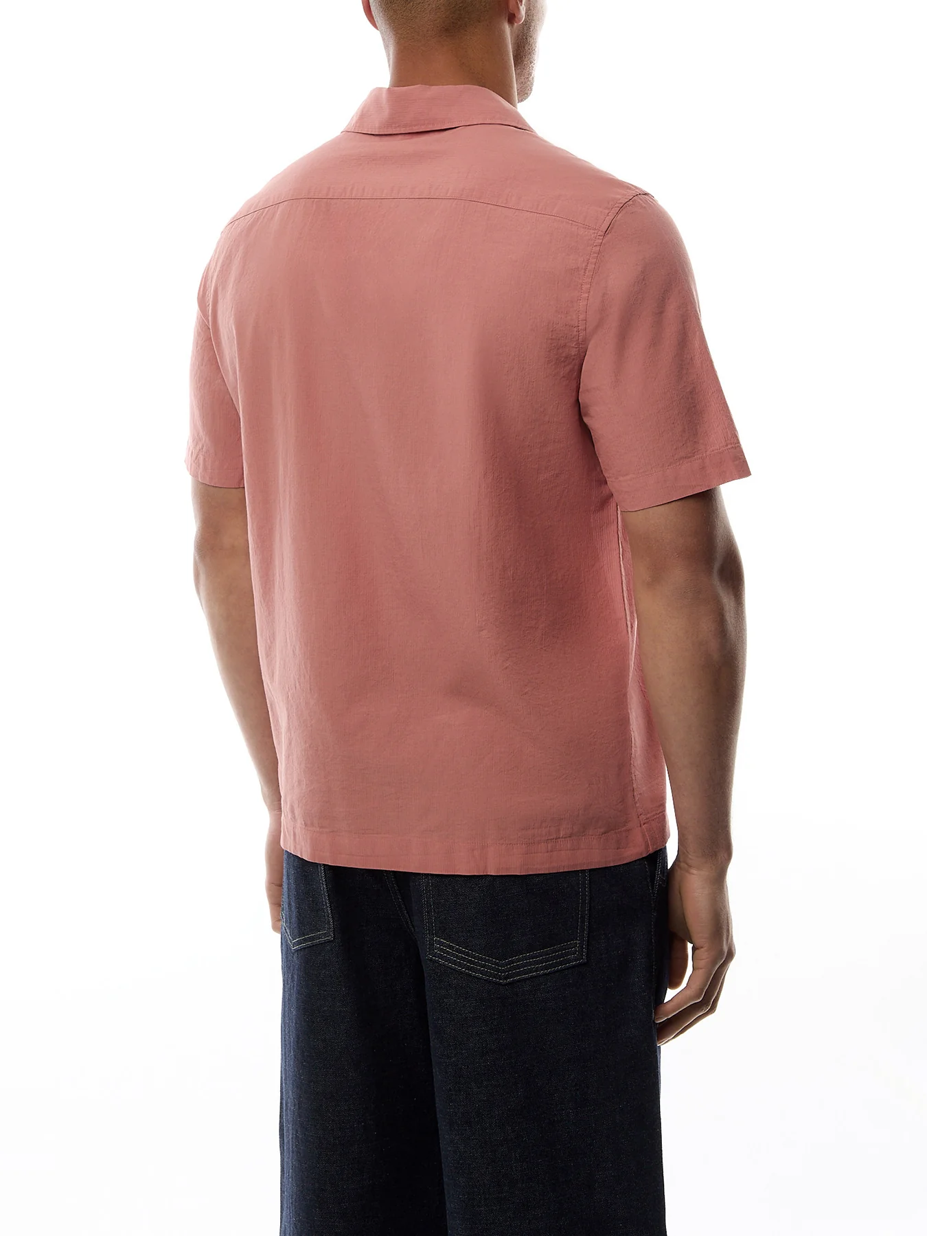Lightweight Texture Short Sleeves Shirt - Image 5