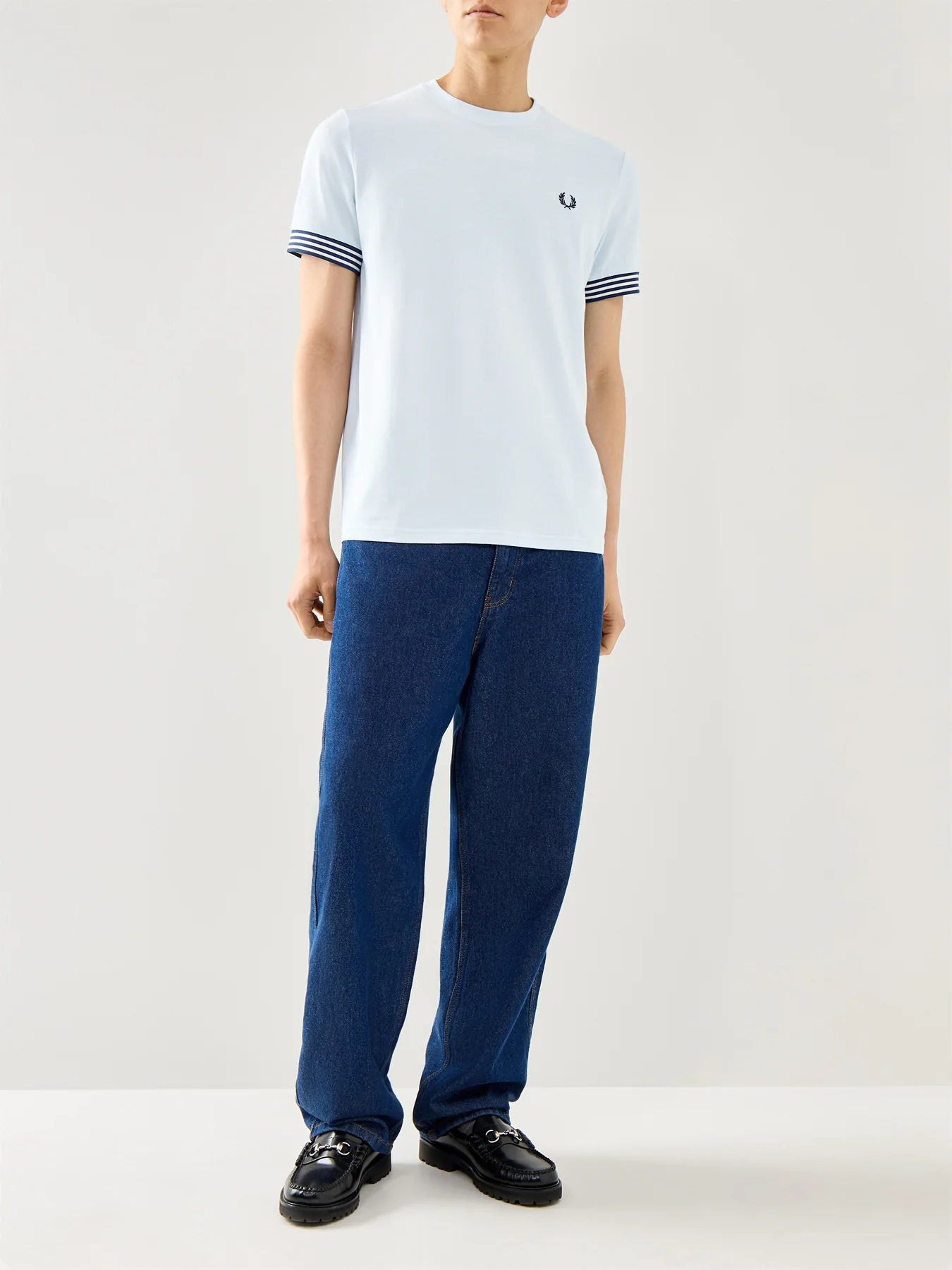 Striped Cuff T-Shirt - Image 2