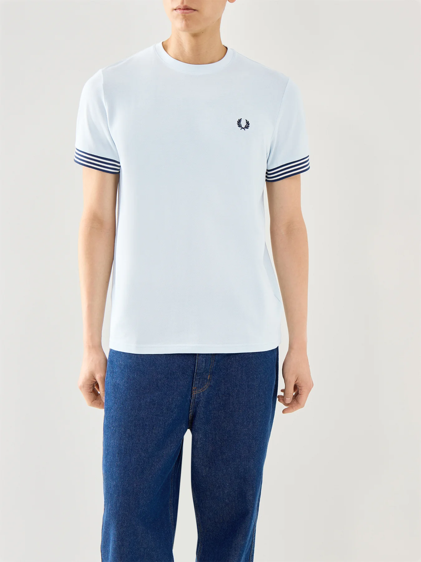 Striped Cuff T-Shirt - Image 4
