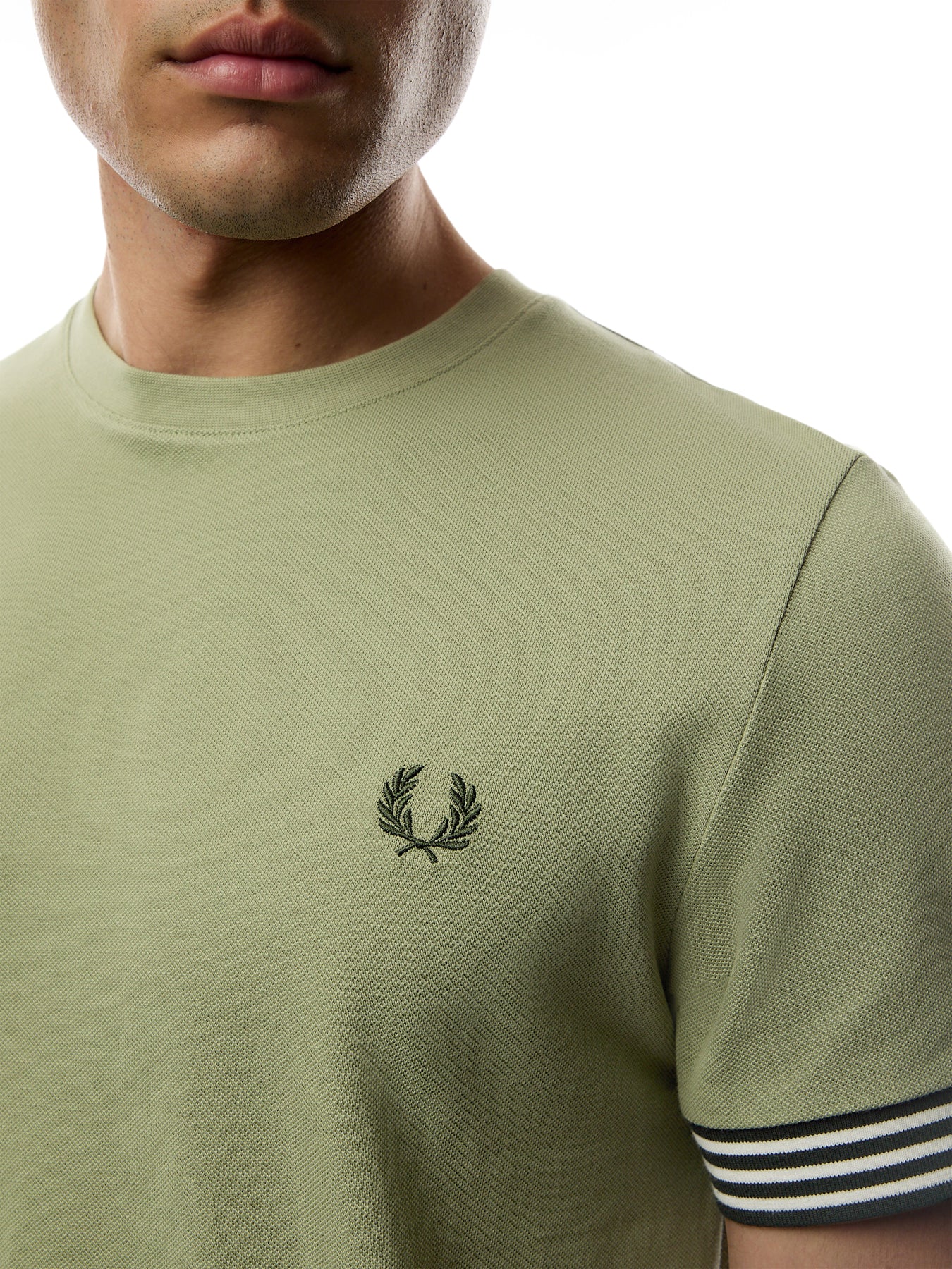 Striped Cuff T-Shirt - Image 3