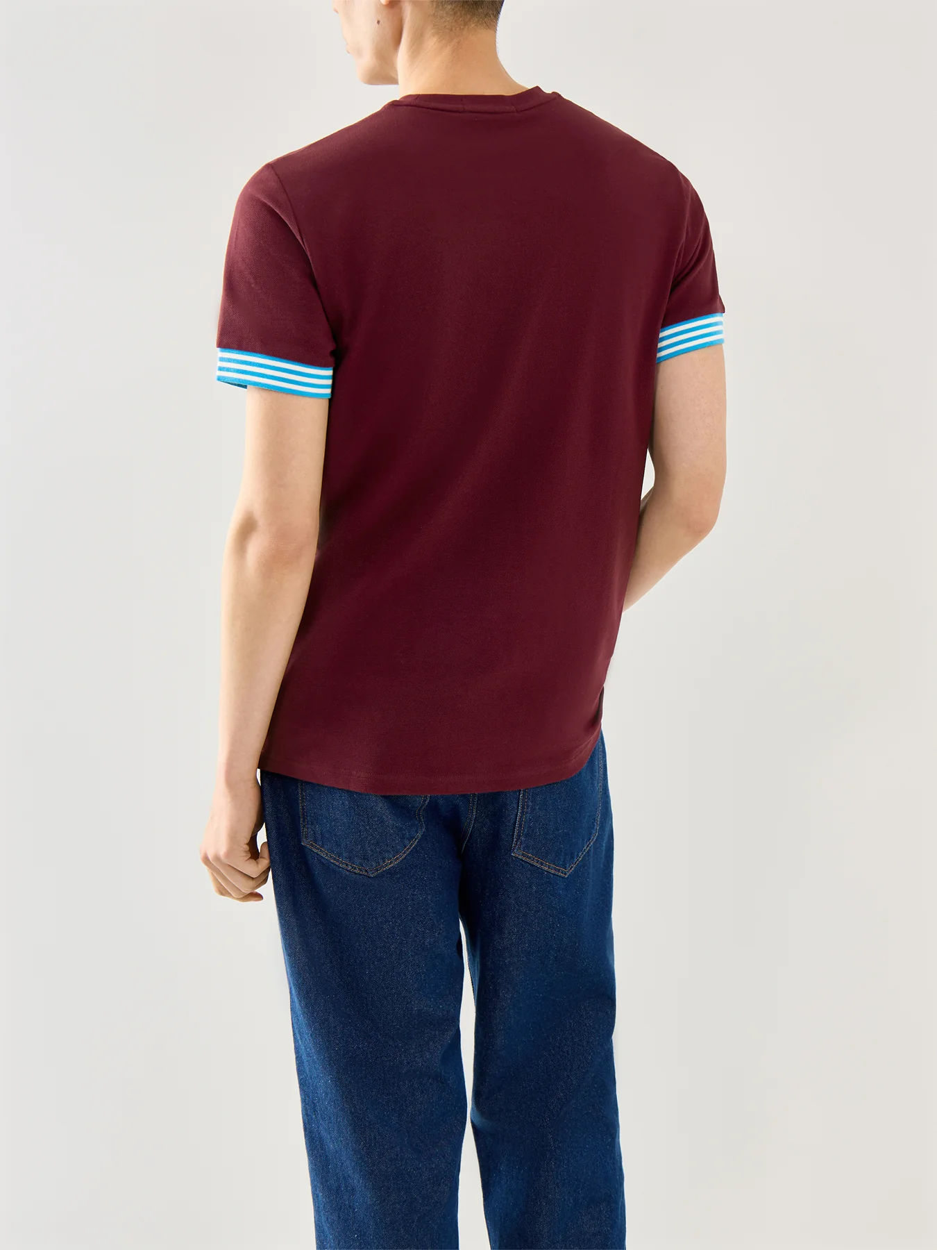 Striped Cuff T-Shirt - Image 5