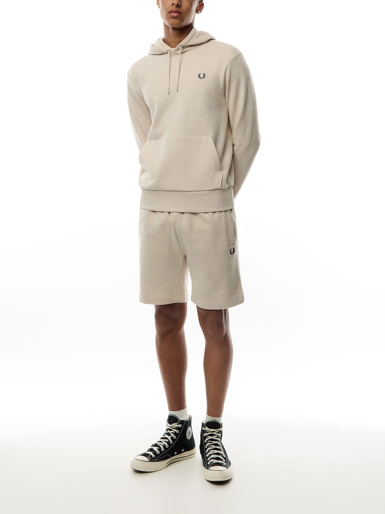 Tipped Hooded Sweatshirt - Image 2