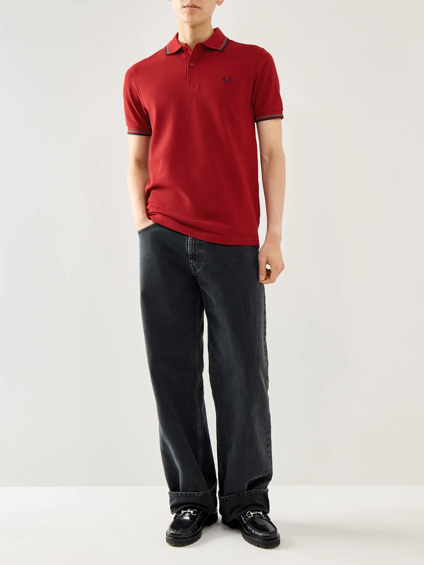 Twin Tipped Polo Shirt - Image 2
