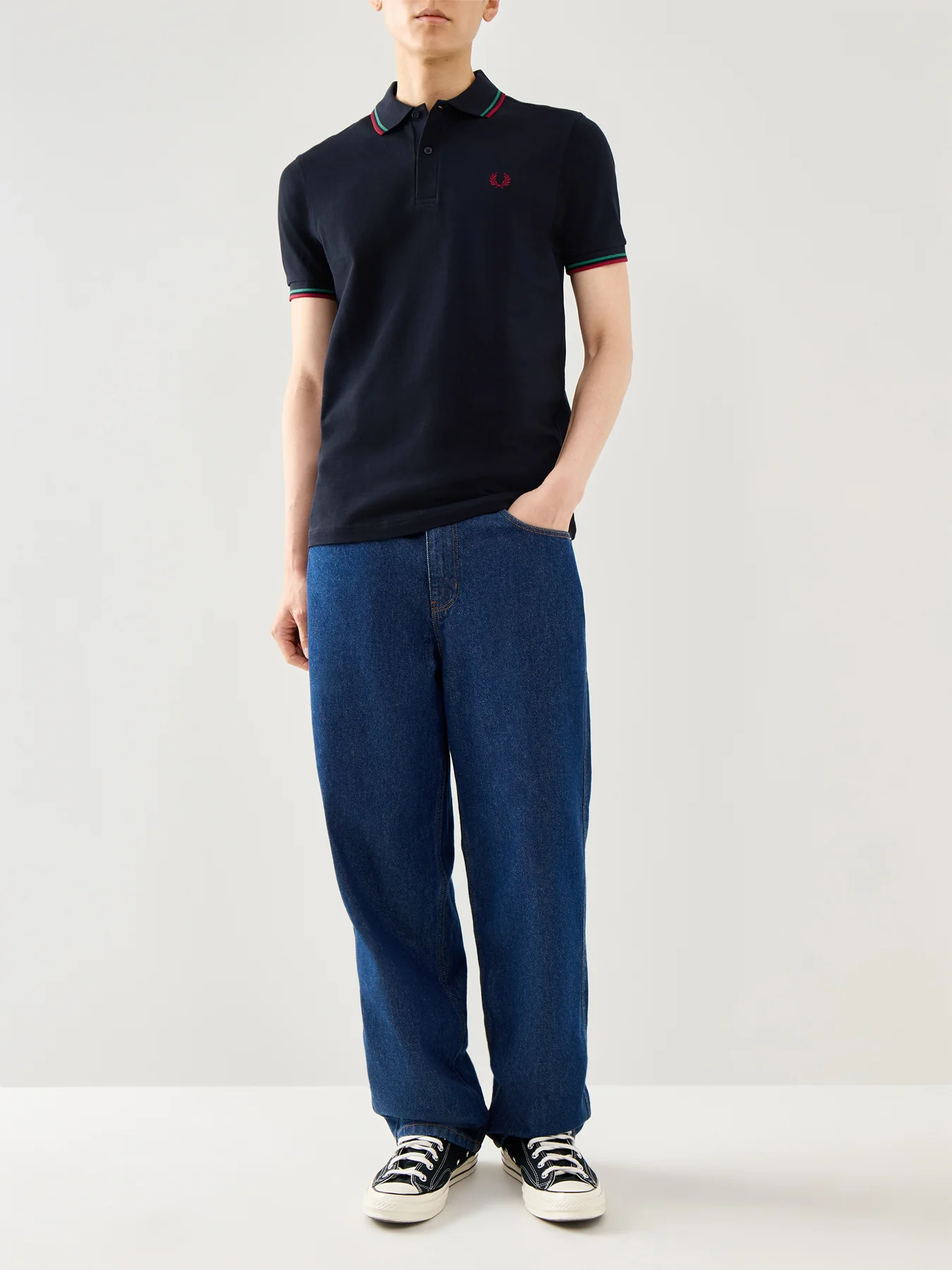 Twin Tipped Polo Shirt - Image 2