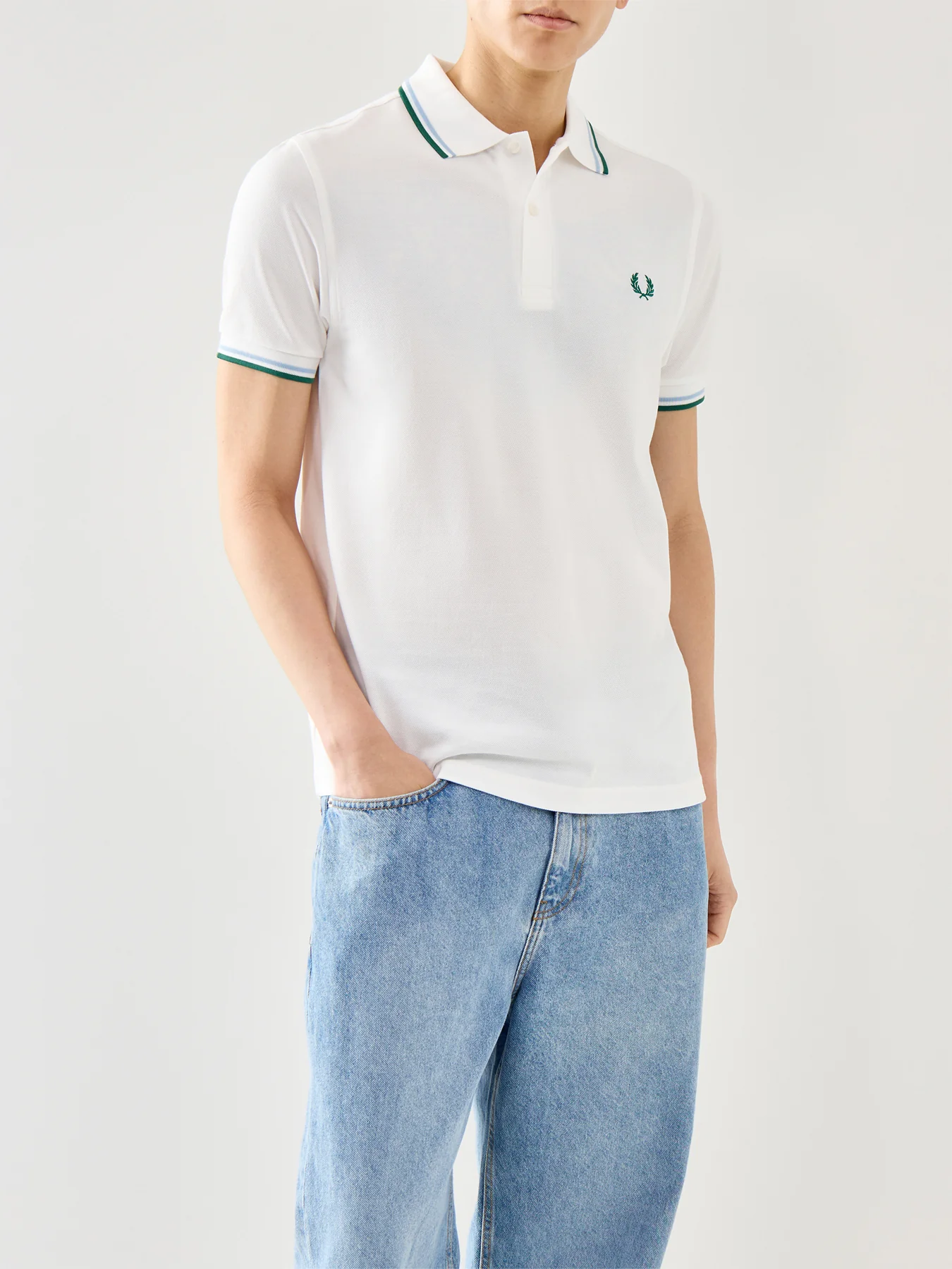 Twin Tipped Polo Shirt - Image 4