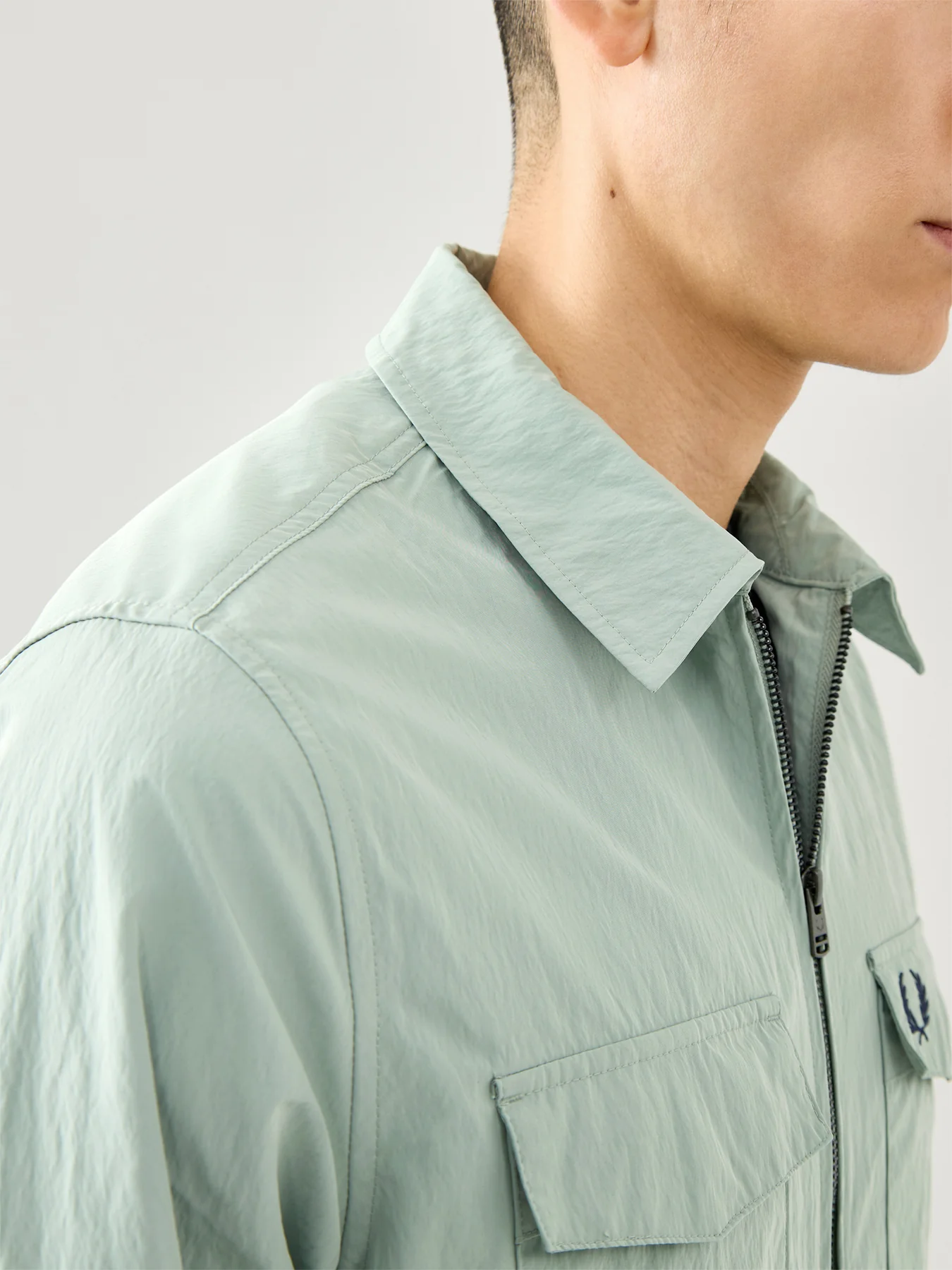 Zip Through Overshirt - Image 3
