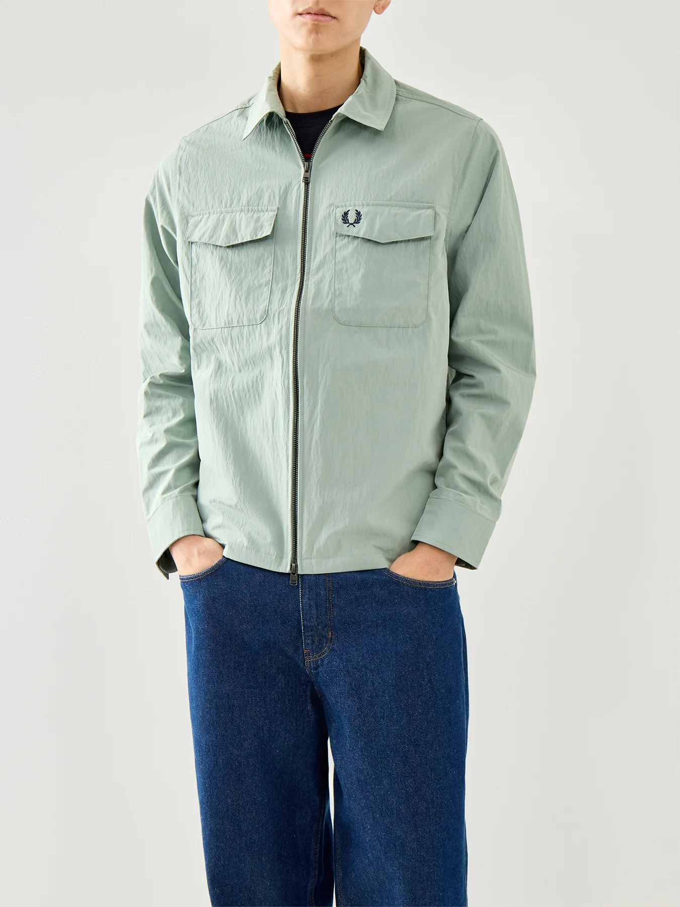 Zip Through Overshirt - Image 4